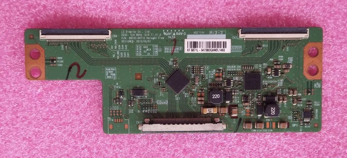 ทีคอน โตชิบ้า TOSHIBA มือสองพร้อมใช้งาน รุ่น47L2450VT 47L5450VT พาร์ท 6870C-0471D