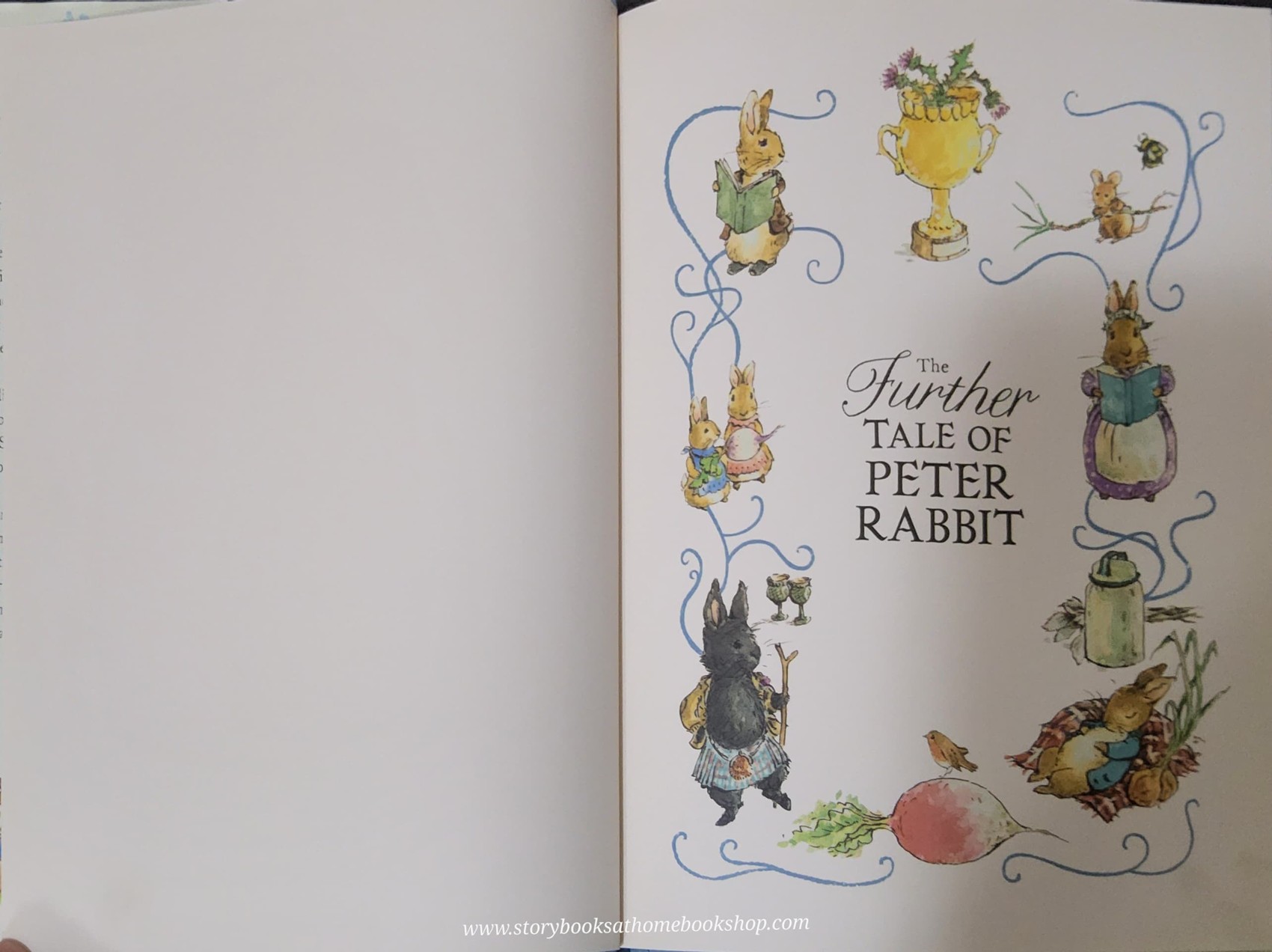 หนังสือนิทานปกแข็ง** FURTHER TALE OF PETER RABBIT