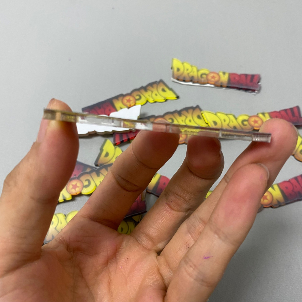 ป้ายดราก้อนบอล ป้ายวันพีช ป้ายชื่อ ป้ายอะคริลิค Acrylic Dragonball One piece