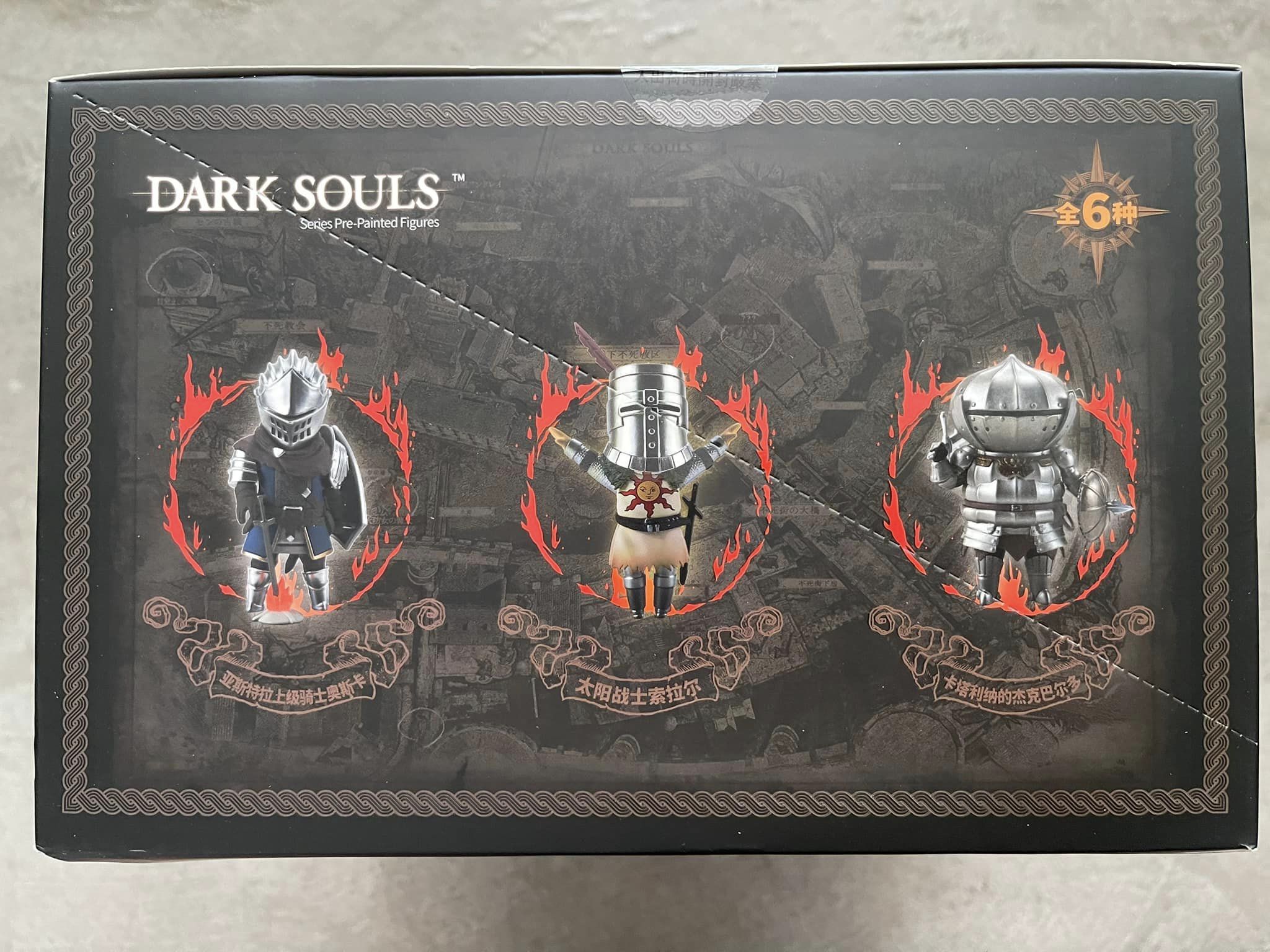 BANDAI NAMCO - DARK SOULS Series Pre-Painted Fifures (1กล่องใหญ่ มี6ชิ้น) (1ชิ้น)(สุ่ม)