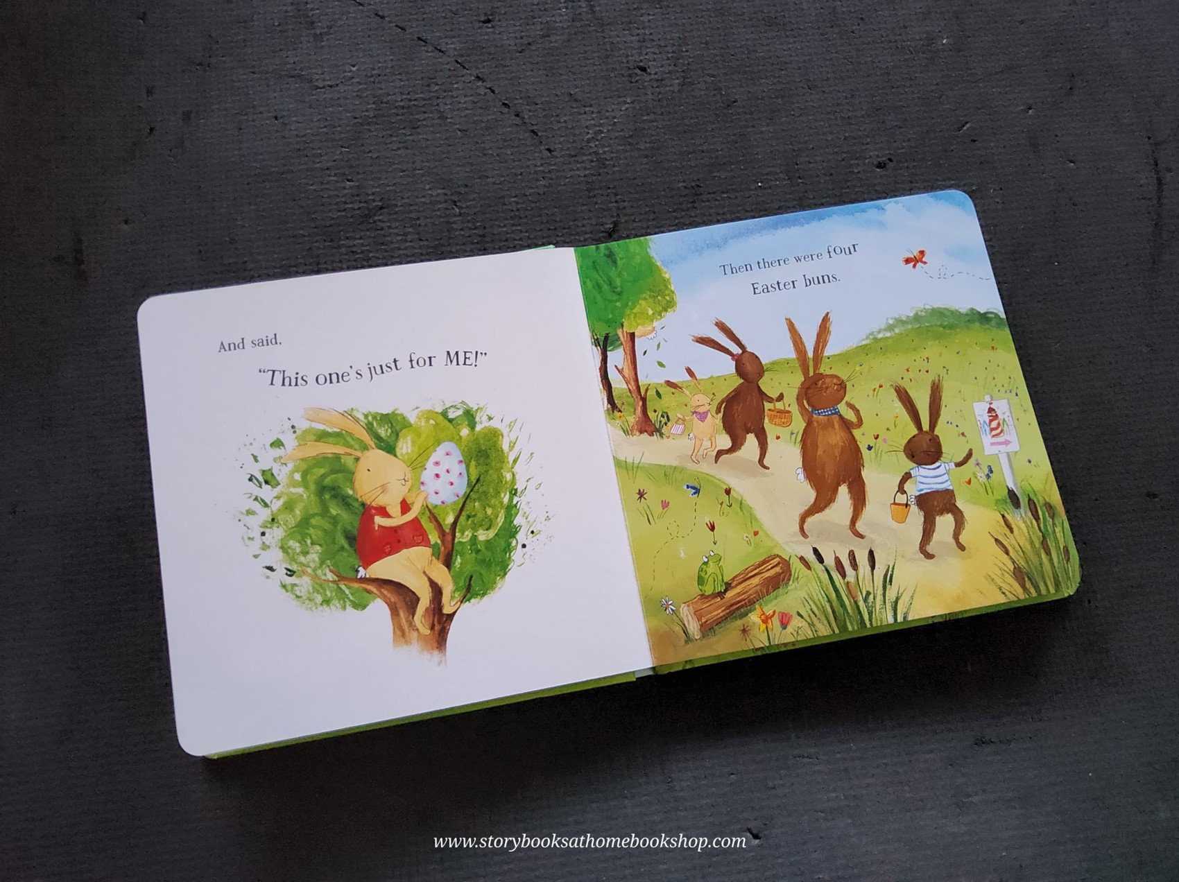 LIFT THE FLAP BOARD BOOK** 🍅🍓 FIVE LITTLE EASTER BUNNIES