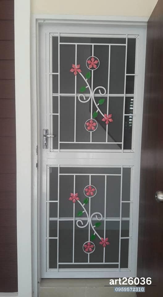 เหล็กดัดสีอบ #35