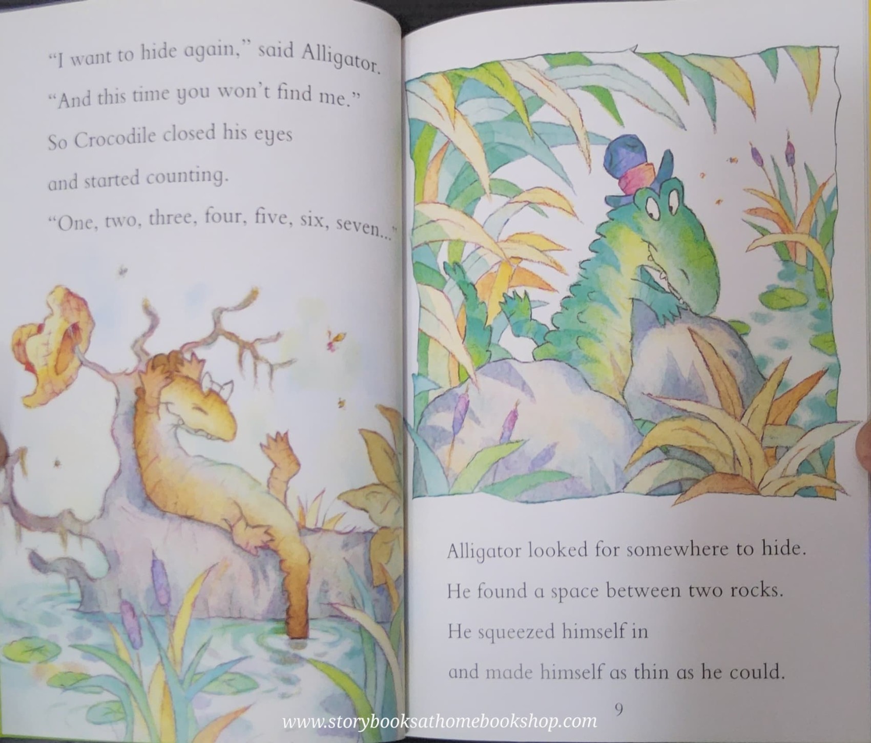 หนังสือนิทานปกอ่อน** 🍓🍓I AM READING: ALLIGATOR TAILS AND CROCODILE CAKES (WITH CD)