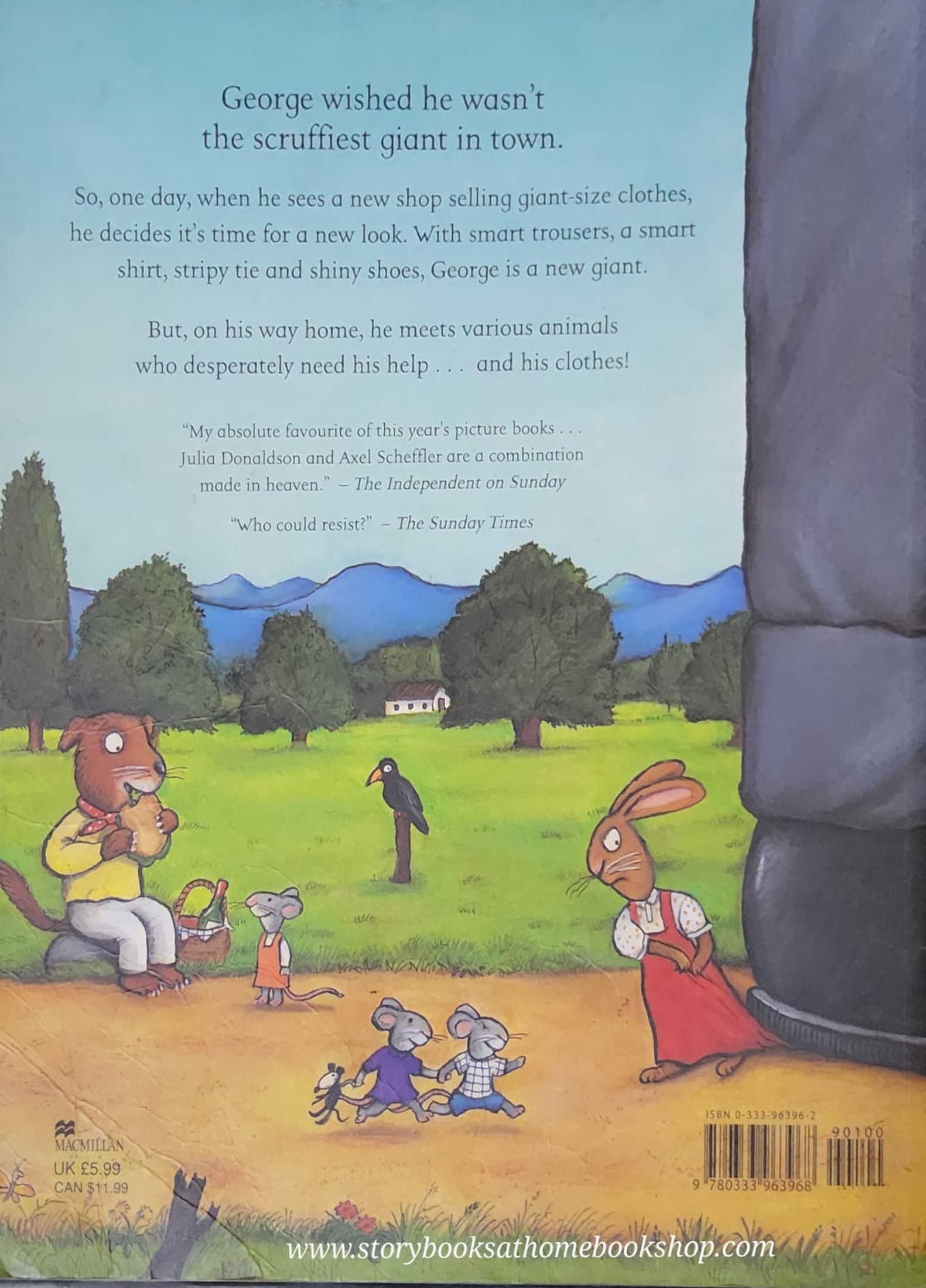 หนังสือนิทานปกอ่อน** 🍓🍅The Smartest GIANT in Town by Julia Donalson