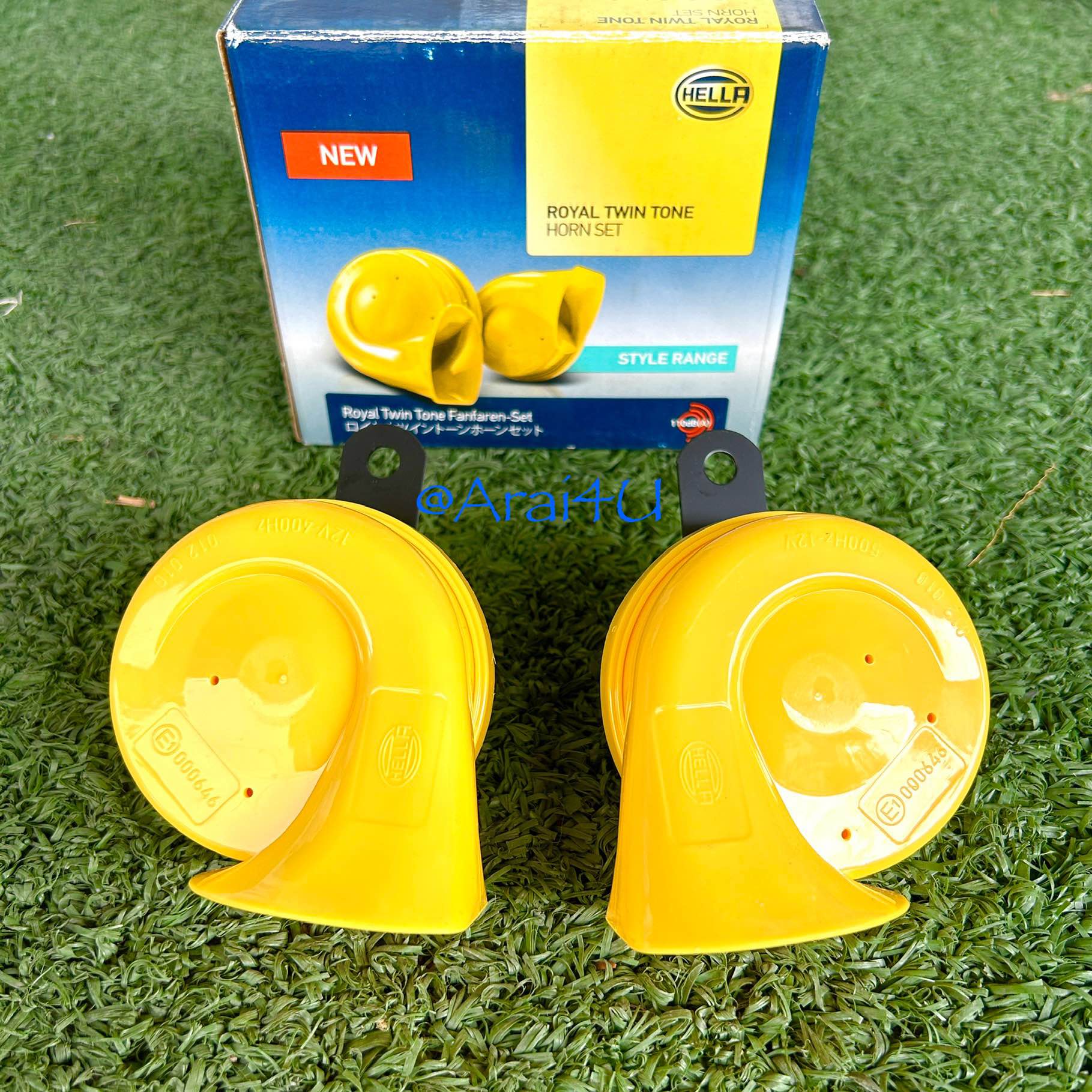 แตรหอยโข่ง HELLA 12V 1คู่ (2ตัว) แท้