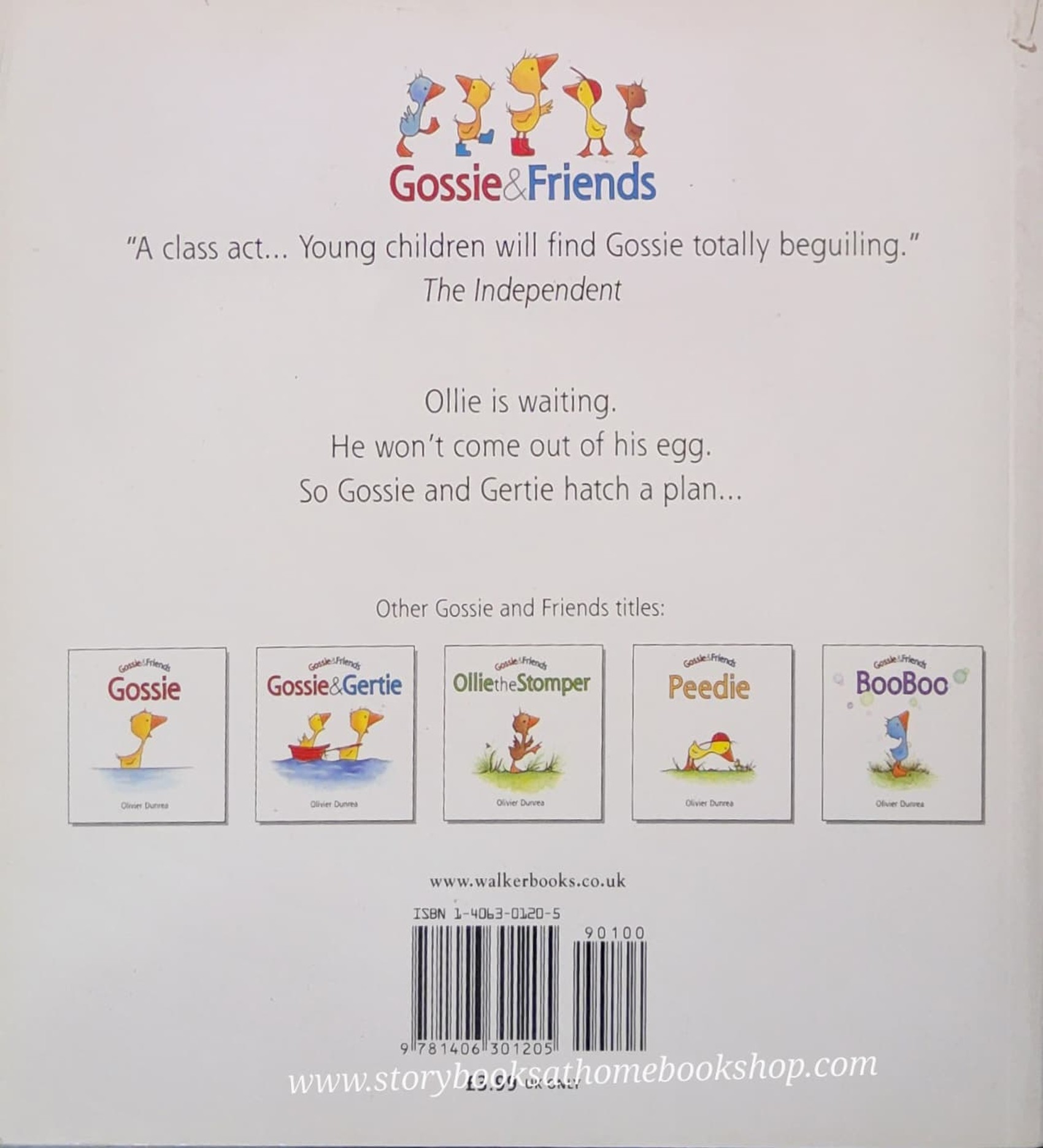 หนังสือนิทานปกอ่อน** 🍅🍓GOSSIE&FRIENDS OLLIE BY OLIVIER DUNREA