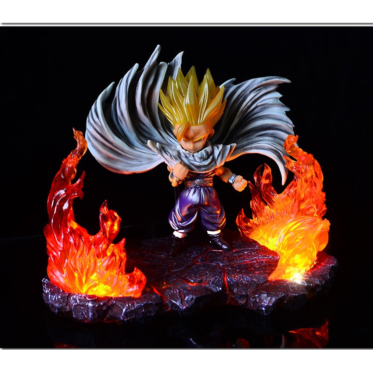 GK Resin Diorama Lava Flame light up งานเรซิ่น ฐานฉากลาวาเปลวไฟ (มีไฟ)