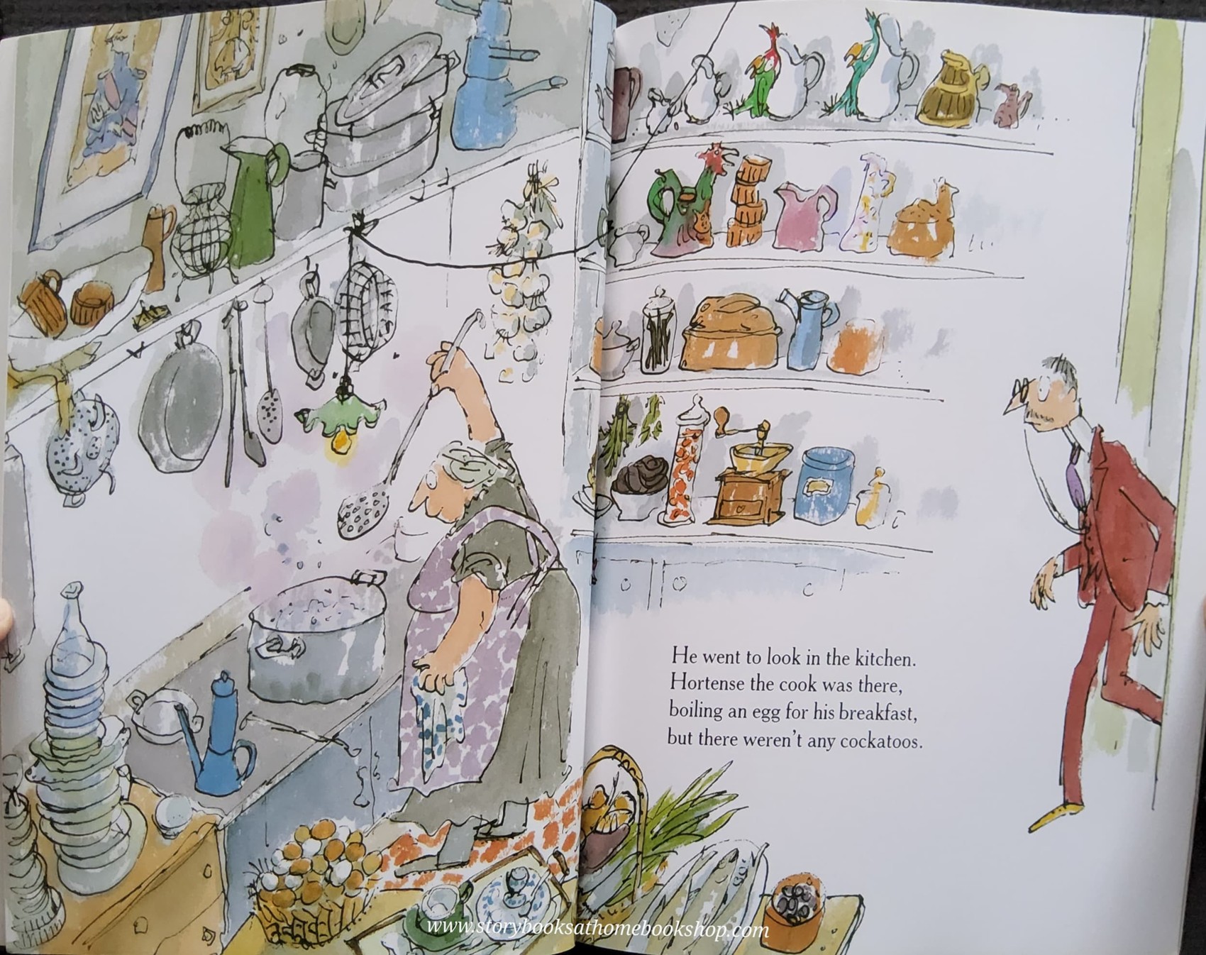 หนังสือนิทานปกอ่อน ** 🍅🍓COCKATOOS BY QUENTIN BLAKE