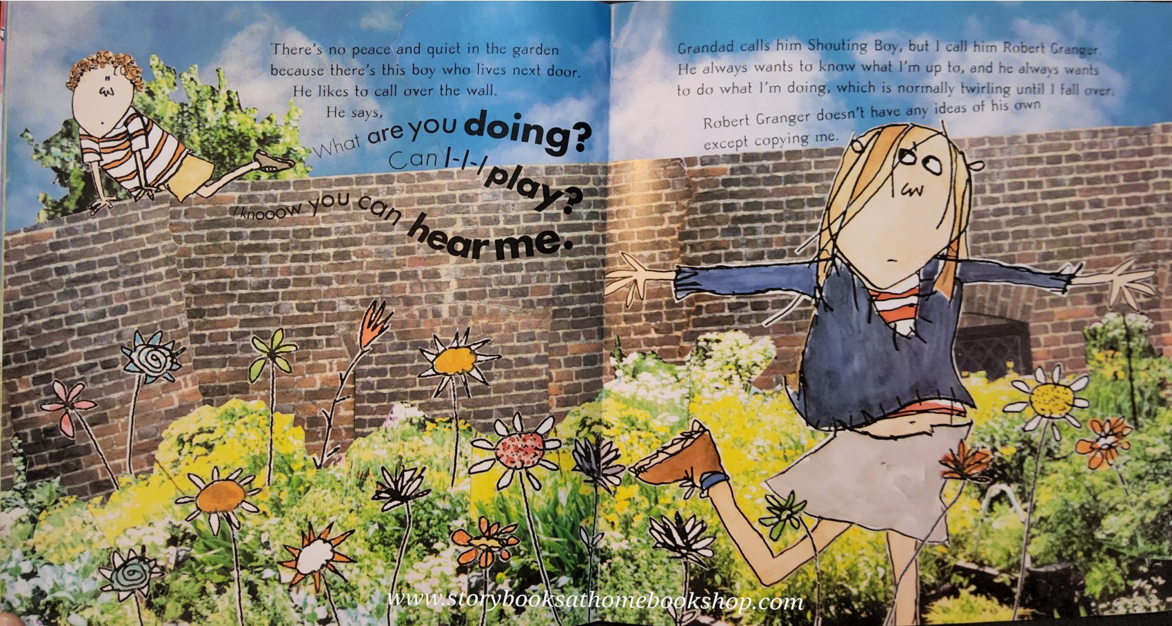 หนังสือนิทานปกอ่อน** 🍅CLARICE BEAN THAT'S ME BY LAUREN CHILD