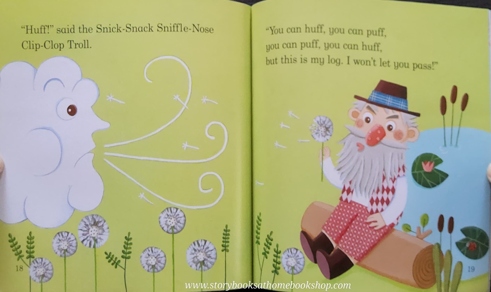 หนังสือนิทานปกอ่อน** ♥️♥️LADYBIRD I'M READY TO READ:SNICK-SNACK SNIFFLE-NOSE