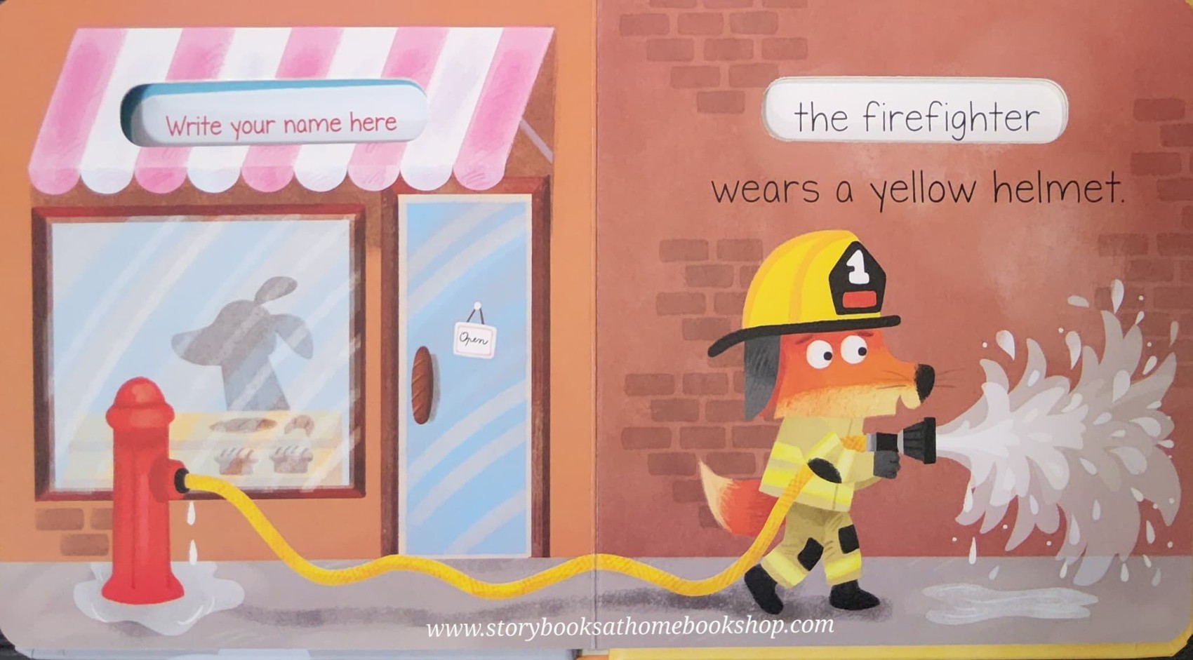 BOARD BOOK** 🍅🍓THE FIREFIGHTER