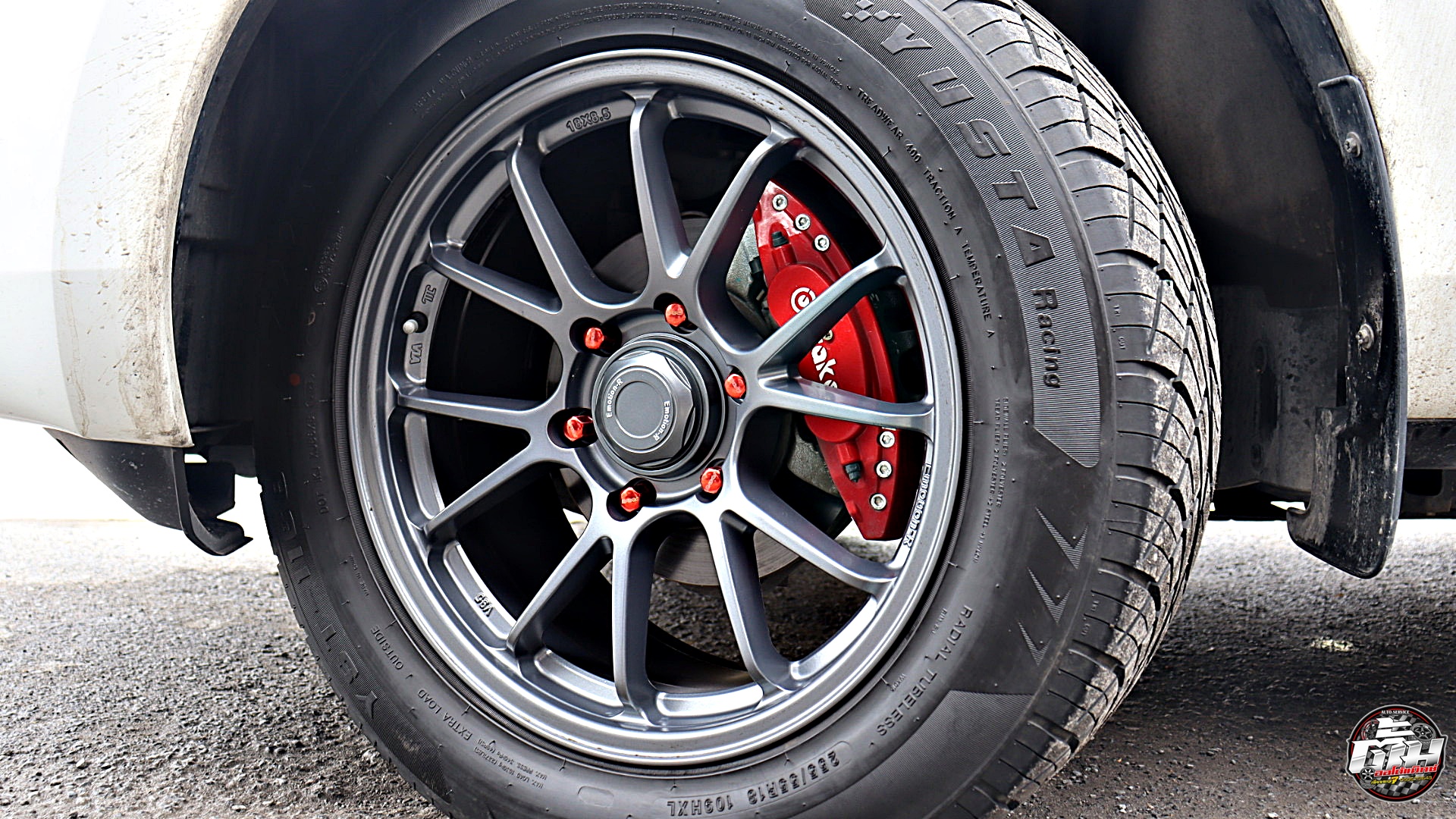 ISUZU หัวเดี่ยว เปลี่ยนล้อแม็กซ์ EMOTION-R V95 ขอบ18นิ้ว