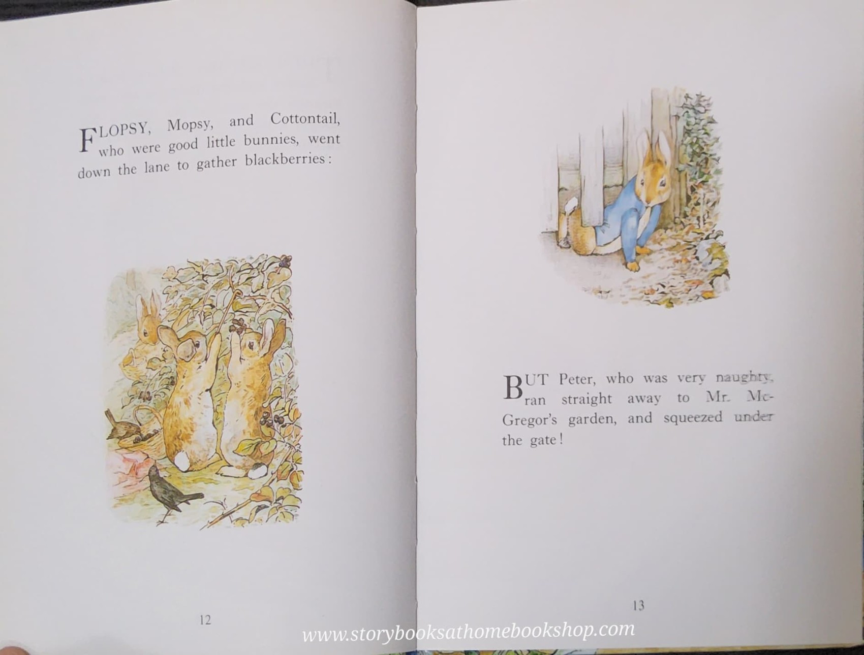 หนังสือนิทานปกแข็ง 🍅🍓PETER RABBIT'S LITTLE TREASURY BY BEATRIX POTTER