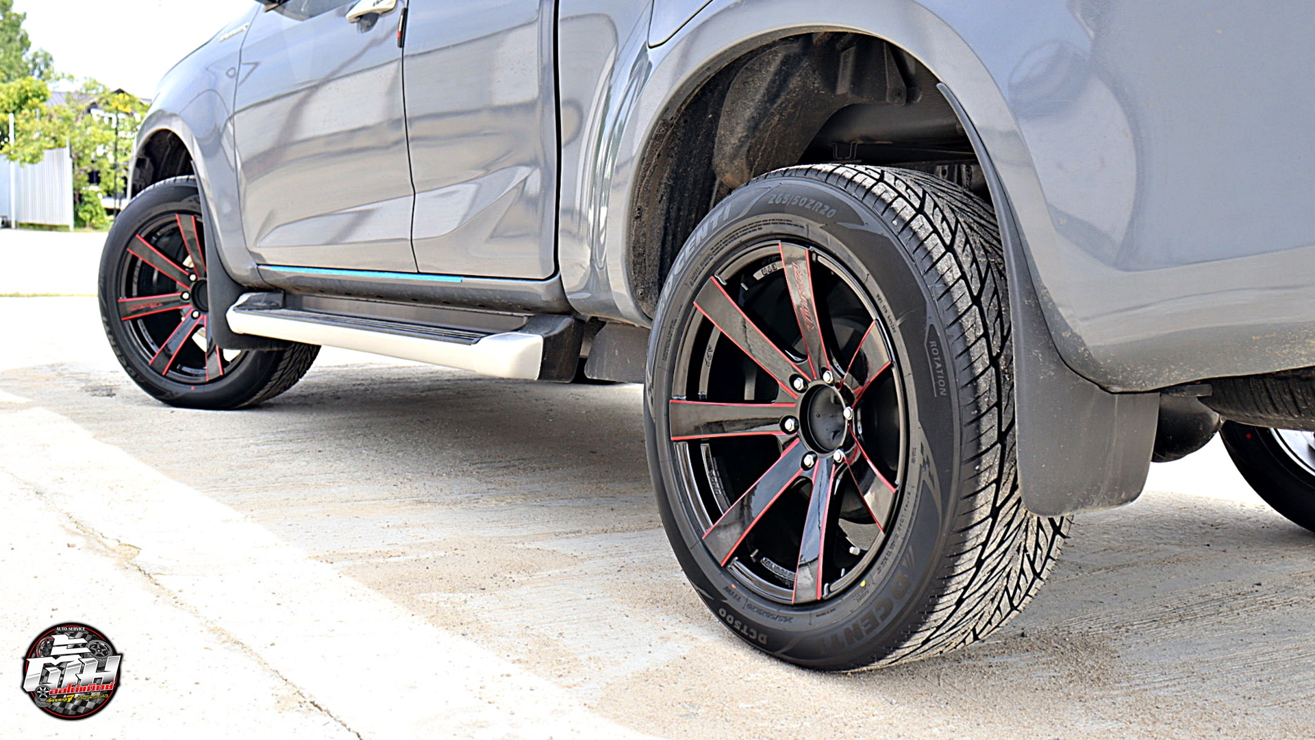 All New ISUZU HI-Lander เปลี่ยนล้อยาง ล้อ TORQ GTR ขอบ20นิ้ว ยาง LANDSAIL DCT500 265/50R20 111W