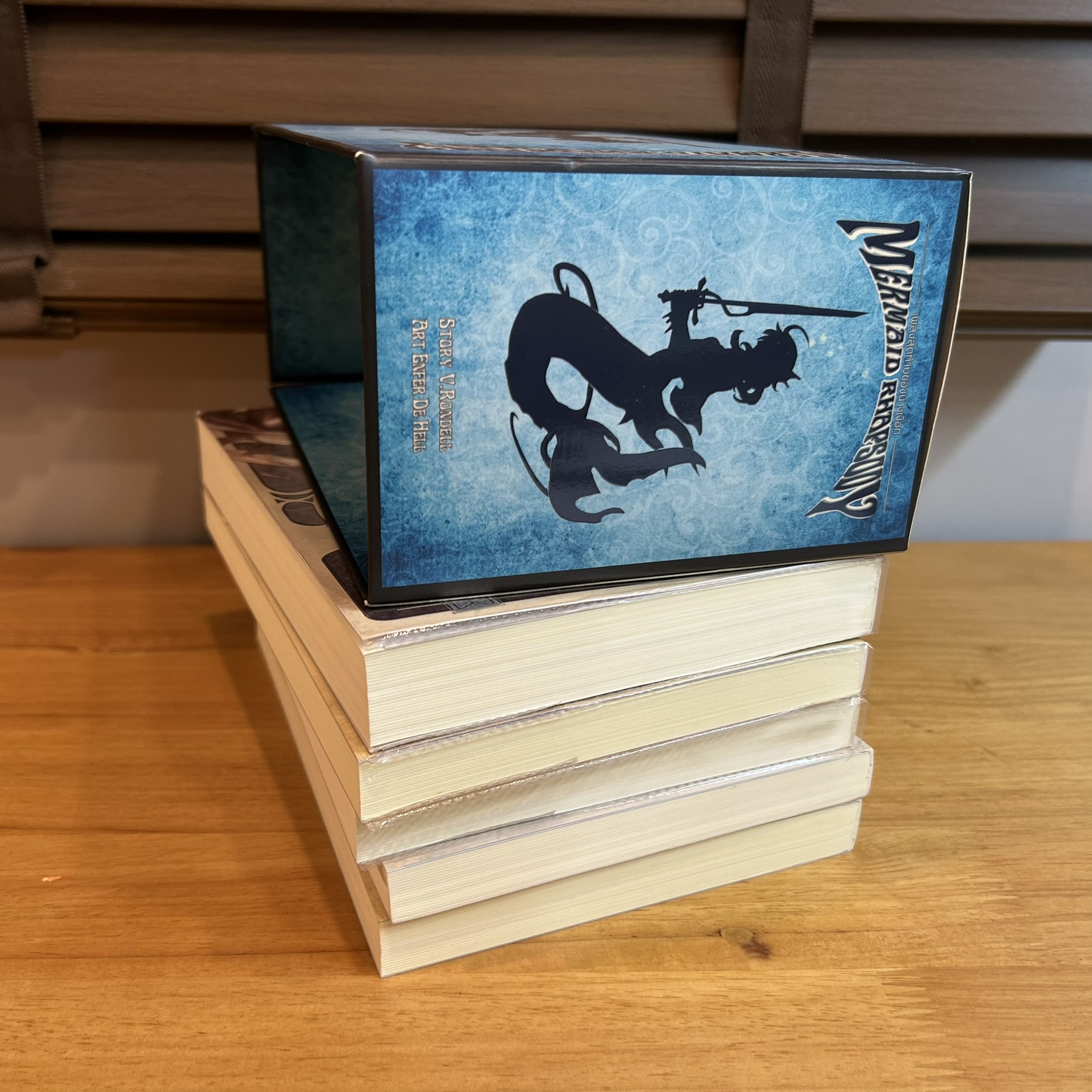 BOXSET เพลงสุดท้ายของนางเงือก Mermaid Rhapsody เล่ม 1-5 จบ ... V.Rondell (มือสอง) นิยาย นิยายแฟนตาซี