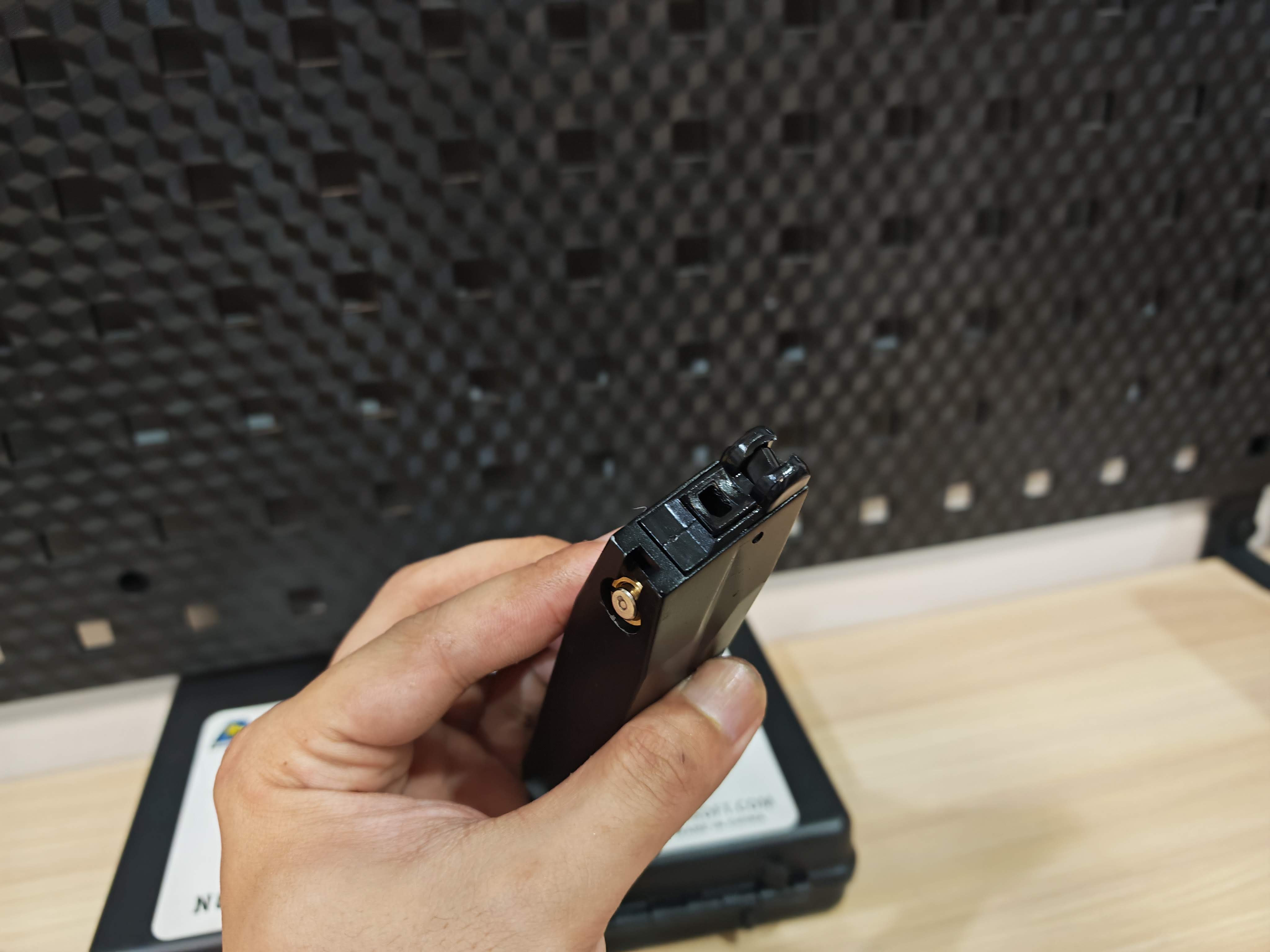 Double Bell 736 Taurus PT92 Beretta สีดำ GBB BB Gun บีบีกัน แบบแก๊ส ปืนอัดลม มือสอง Airsoft Gun