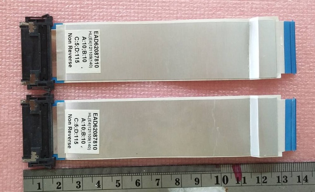 สายแพทีวี แอลจี LG ของแท้ถอดจากเครื่อง พาร์ทEAD62087810 ใช้ได้กับรุ่นที่พาร์ทเหมือนกัน