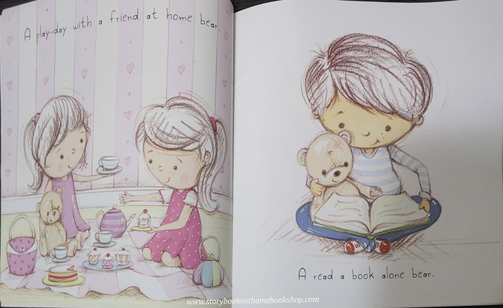 หนังสือนิทานปกอ่อน** 🍅🍅ALWAYS THERE BEAR BY TRUDI GRANGER