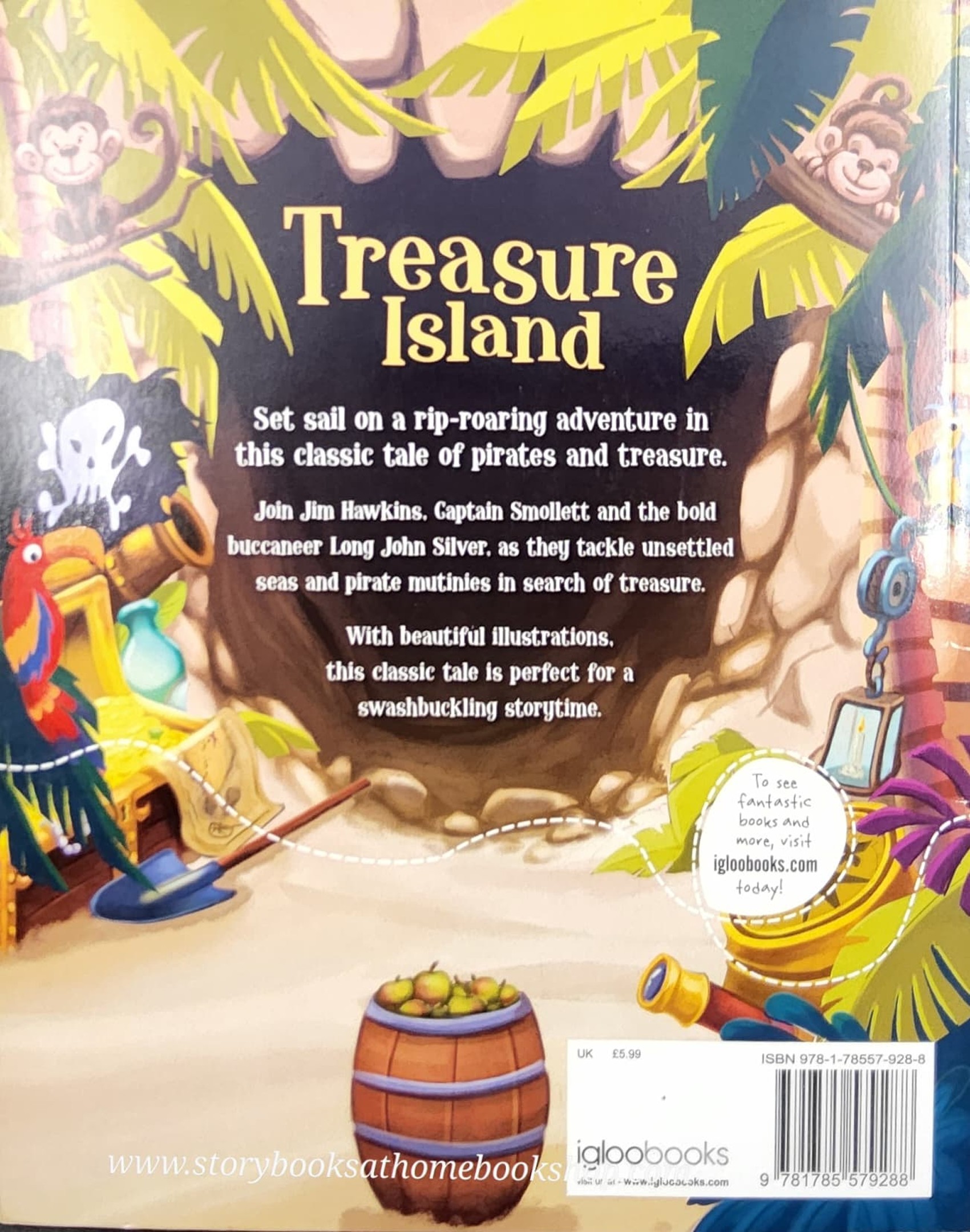 หนังสือนิทานปกอ่อน** 🍅TREASURE ISLAND
