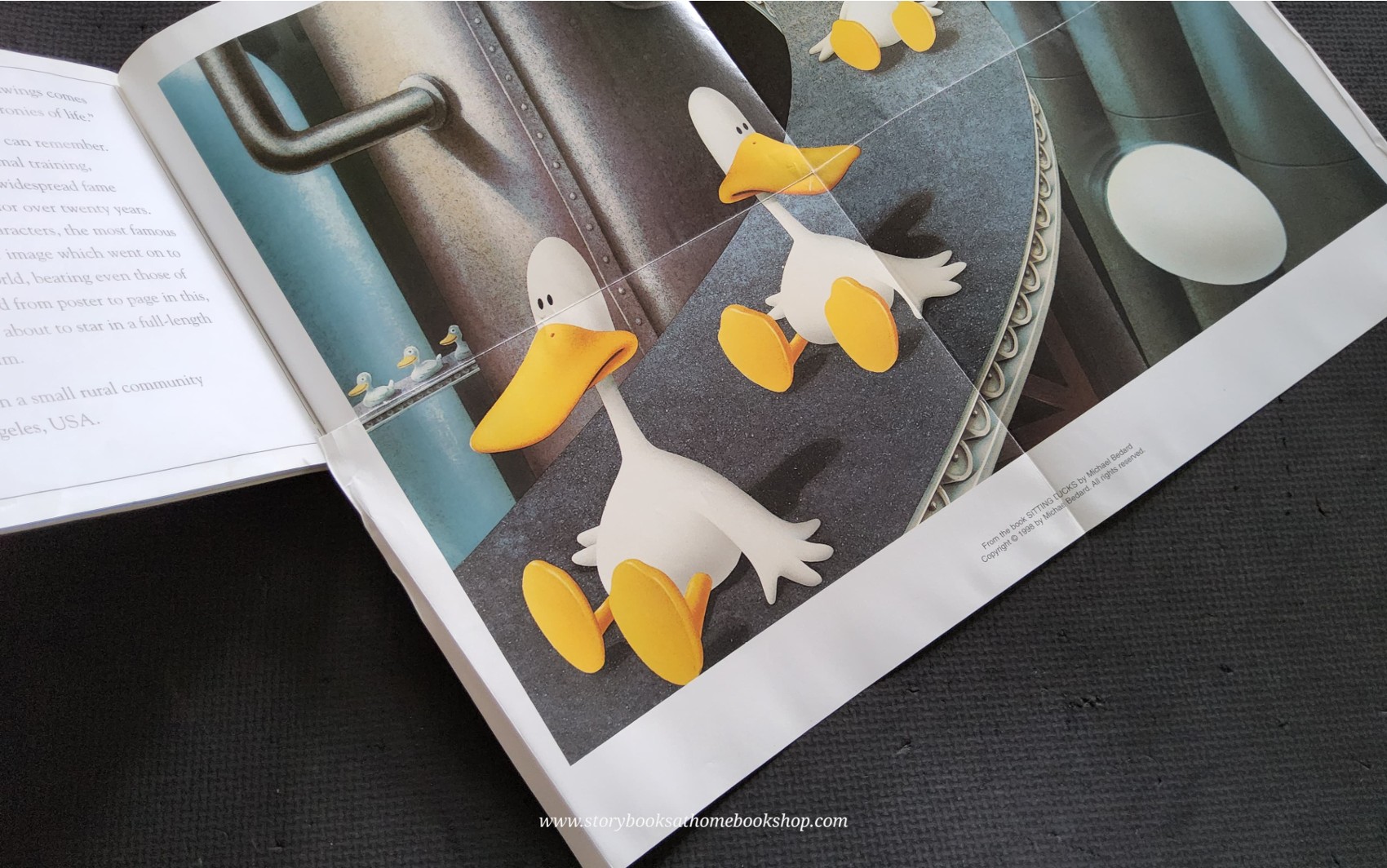 หนังสือนิทานปกอ่อน** 🍅🍓SITTING DUCKS BY MICHAEL BEDARD