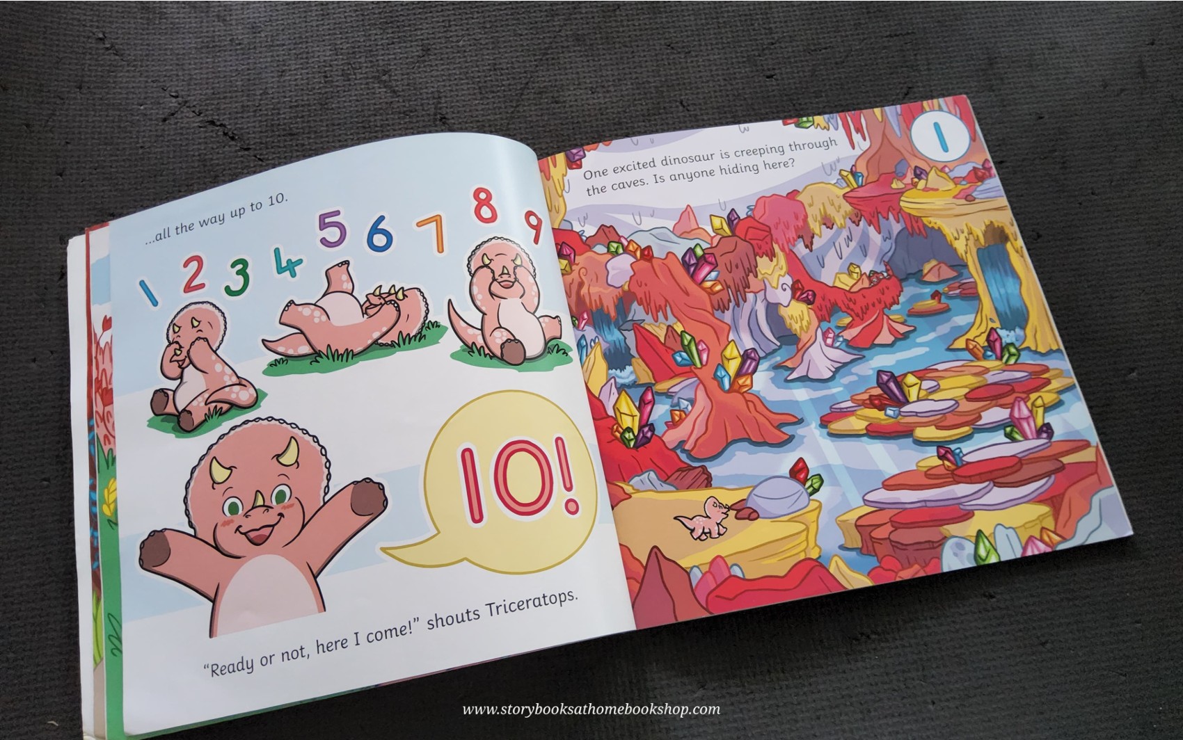 หนังสือนิทานปกอ่อน** 🍅🍓HIDE-A-SAURUS