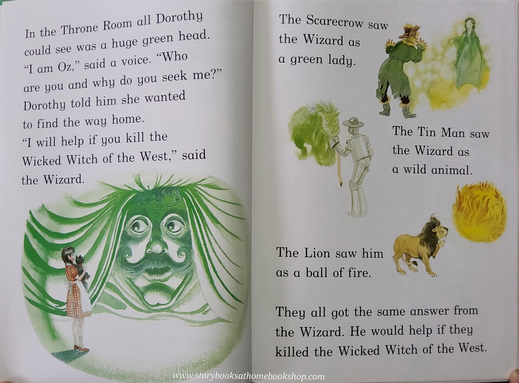 หนังสือนิทานปกแข็ง** 🍅🍅NOW YOU CAN READ: WIZARD OF OZ (3-7YEARS