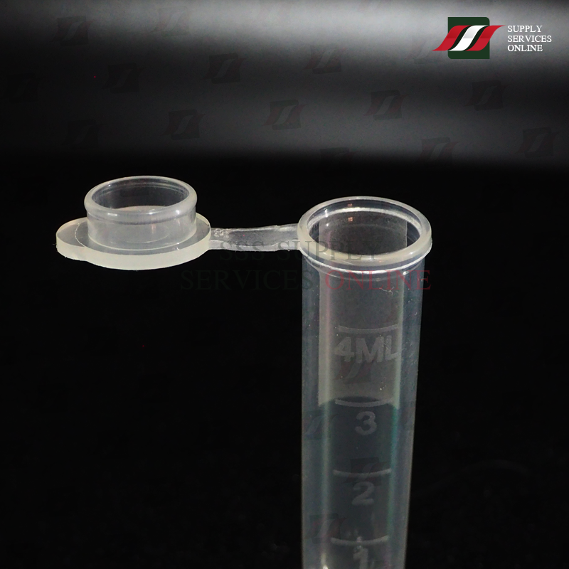 หลอดเซนติฟิวก์ พลาสติกปั่นแยก พร้อมฝาขนาด 5มิลลิลิตร Micro Centrifuge Tube 5mL.