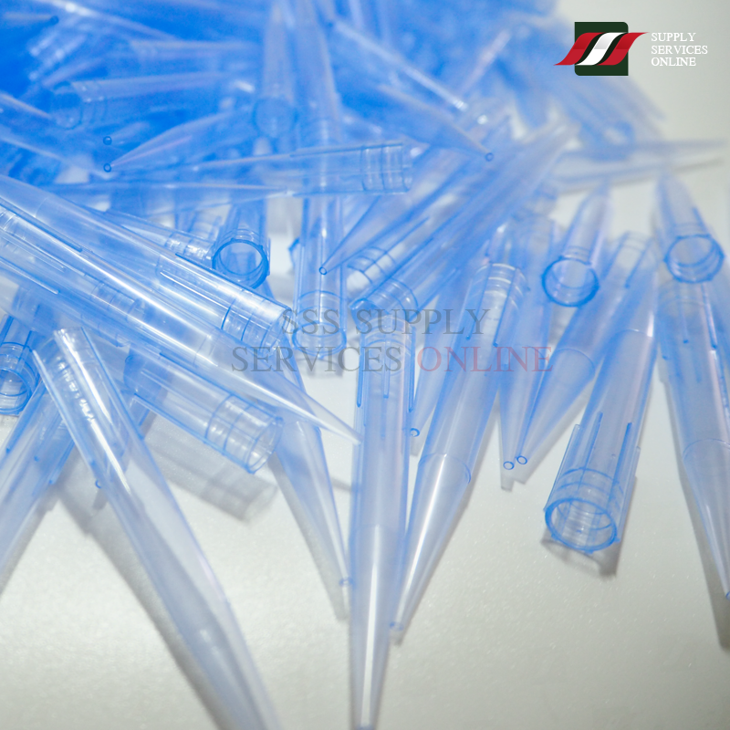 ทิปฟ้า สำหรับดูดตัวอย่าง ขนาด 1000 ไมโครลิตร Pipette Tip 1000 microliter