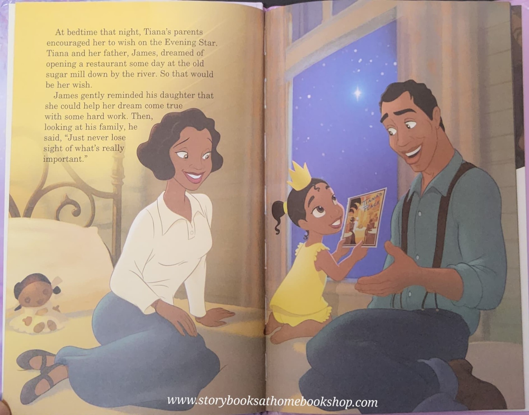 หนังสือนิทานปกแข็ง** 🍅🍓DISNEY THE PRINCESS AND THE FROG