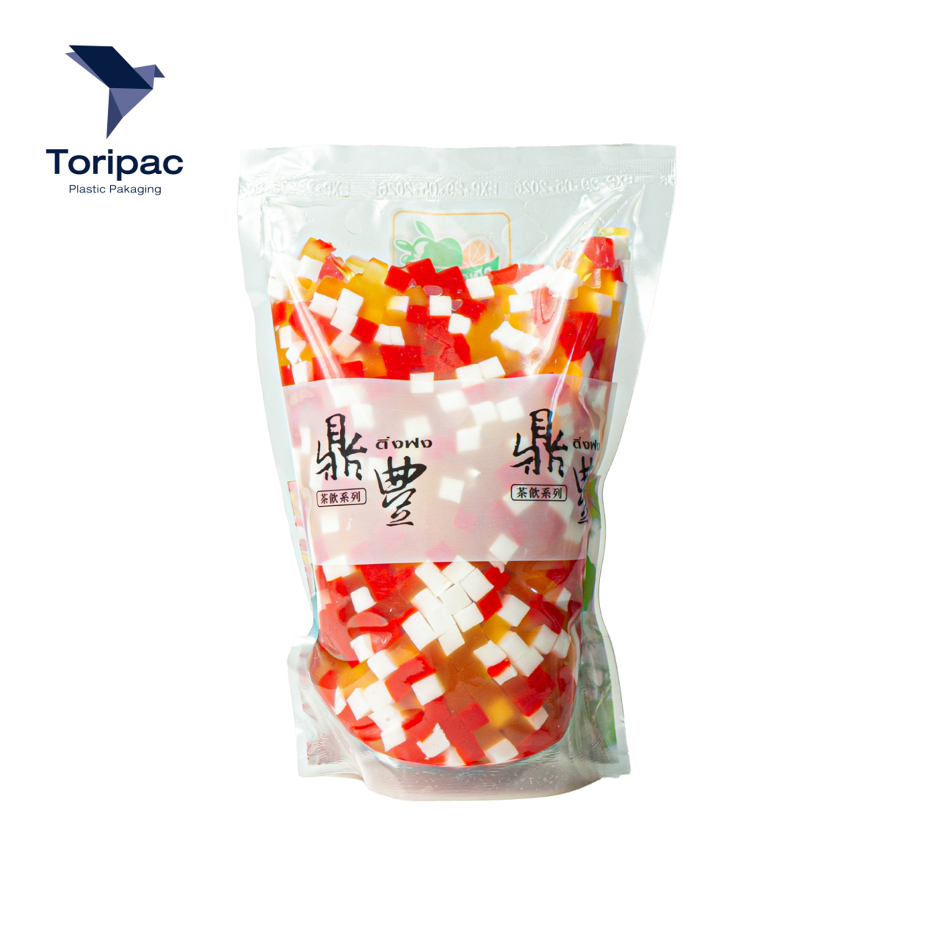 บุกผลไม้รวมเยลลี่ฟรุตสลัด ตรา ติ่งฟง ขนาด 1 กิโลกรัม