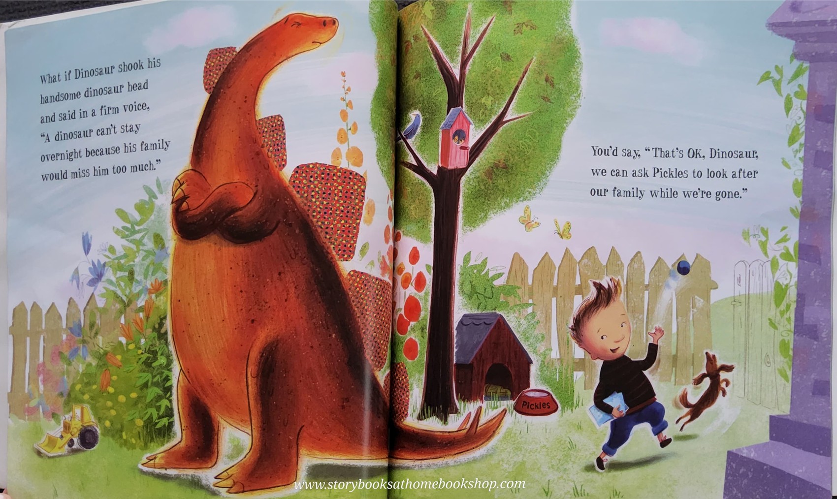 หนังสือนิทานปกอ่อน** 🍅🍓DINOSAURS SLEEPOVER