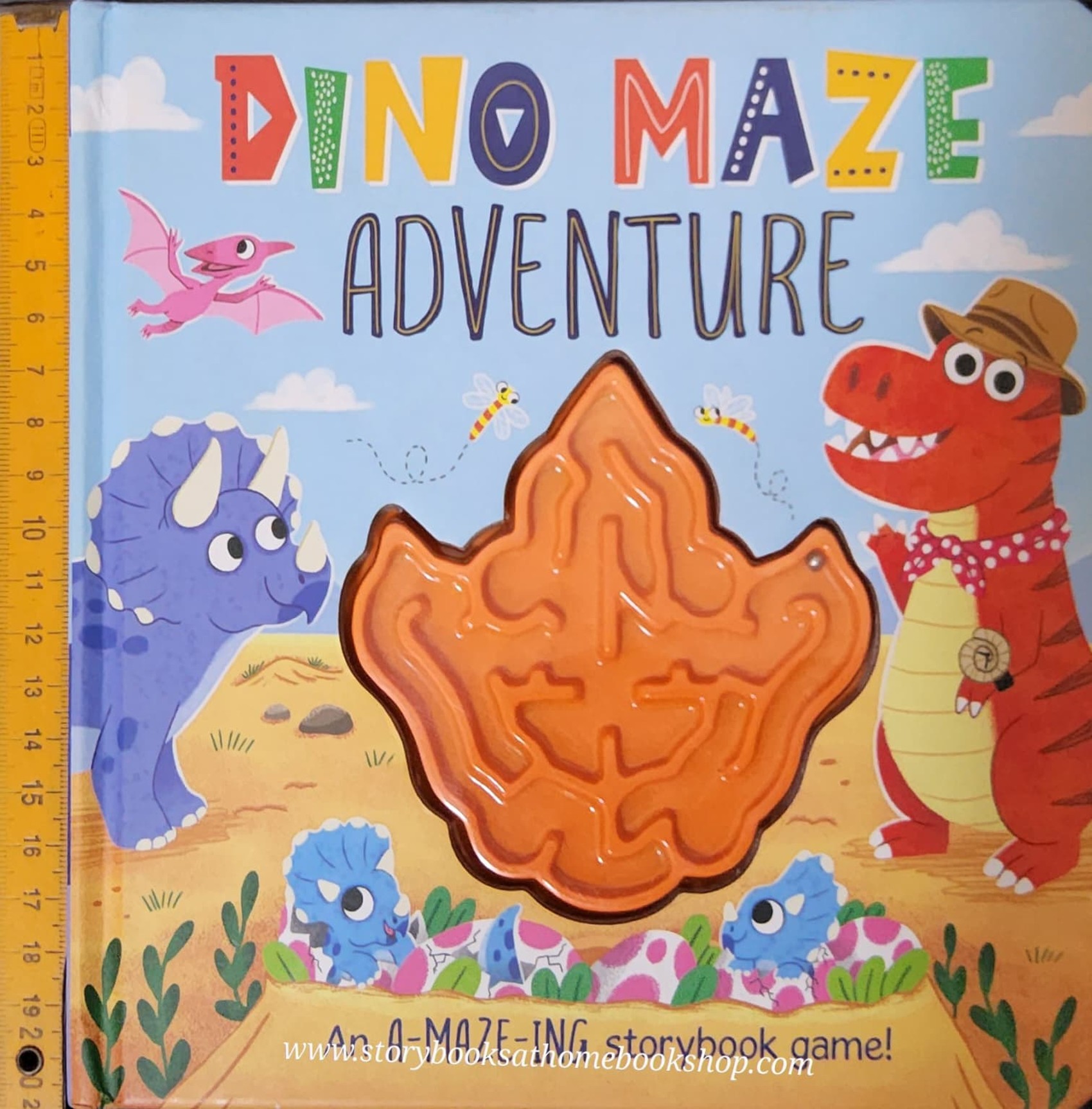 PLAY BOARD BOOK** ♥️DINO MAZE ADVENTURE