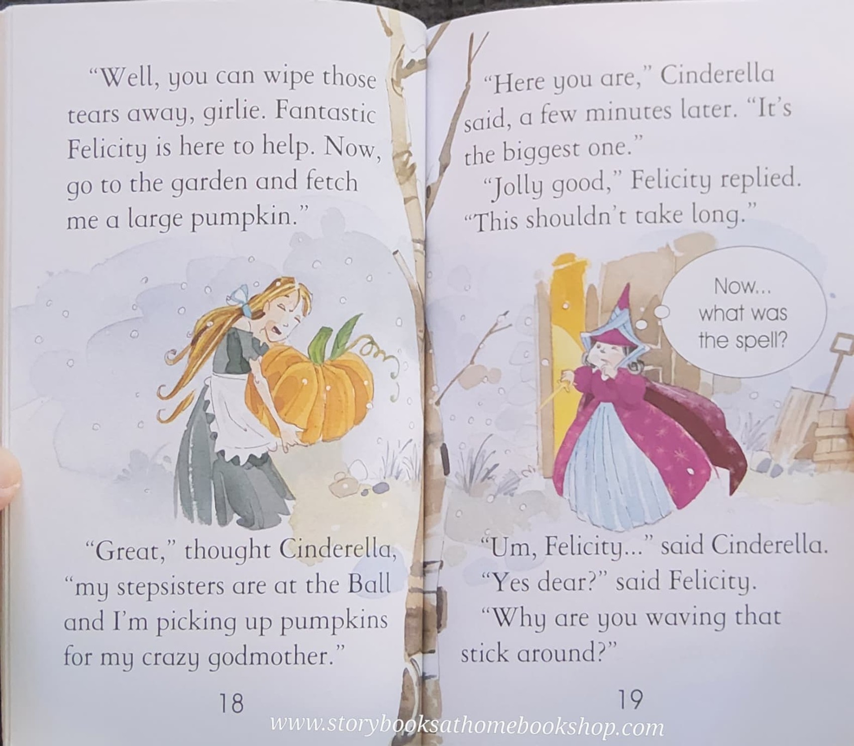 หนังสือนิทานปกอ่อน** ♥️USBORNE YOUNG READING: CINDERELLA