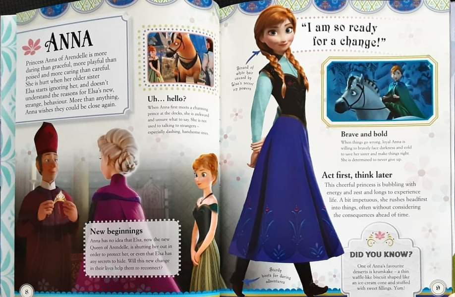 หนังสือนิทานปกแข็ง** 🍅🍓From the Movie Disney FROZEN THE ESSENTIAL GUIDE