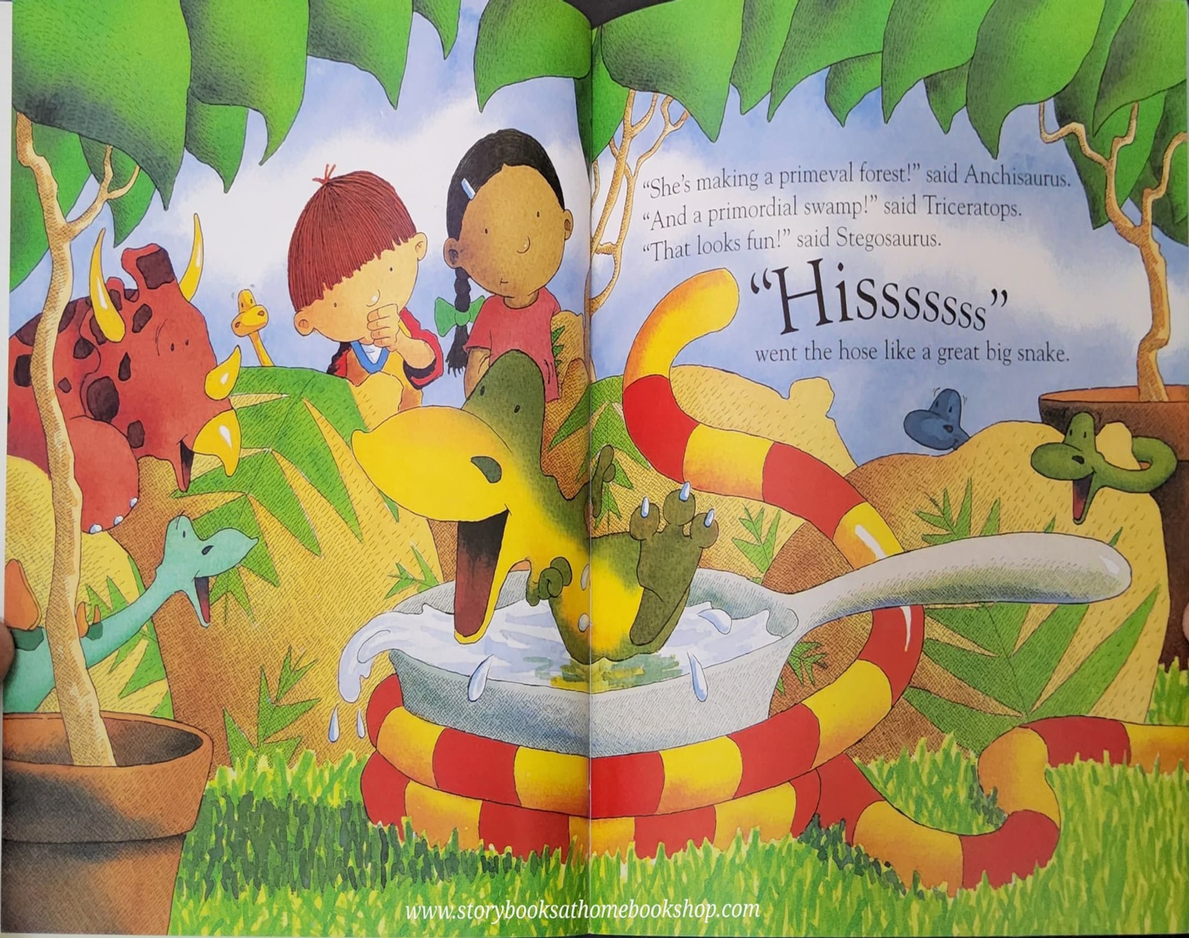 หนังสือนิทานปกอ่อน** 🍓🍓 ROMP IN THE SWAMP BY IAN WHYBROW.ADRIAN RAYNOLDS