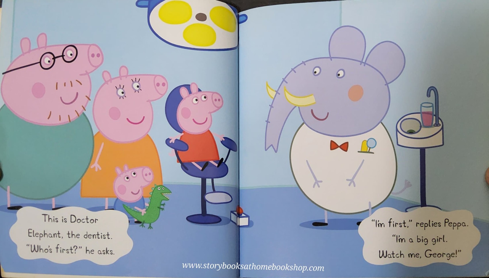 หนังสือนิทานปกอ่อน ** 🍅🍓PEPPA PIG FUN DENTIST TRIP