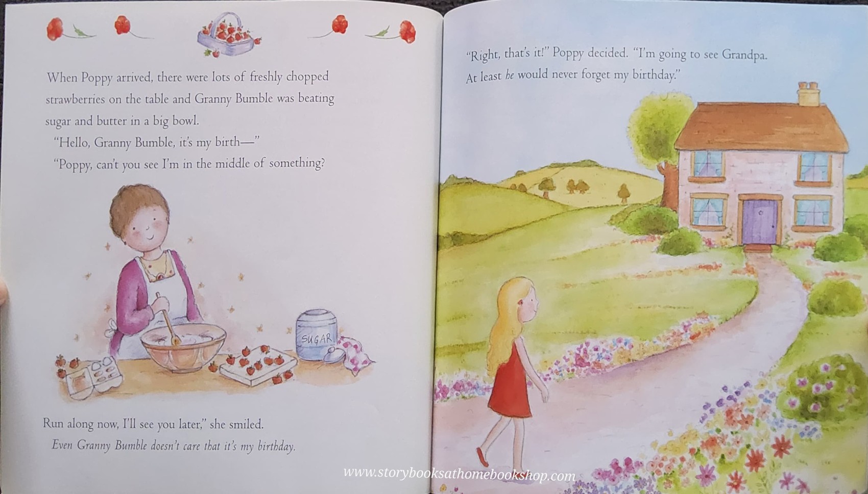หนังสือนิทานปกอ่อน** 🍅🍓PRINCESS POPPY THE BIRTHDAY