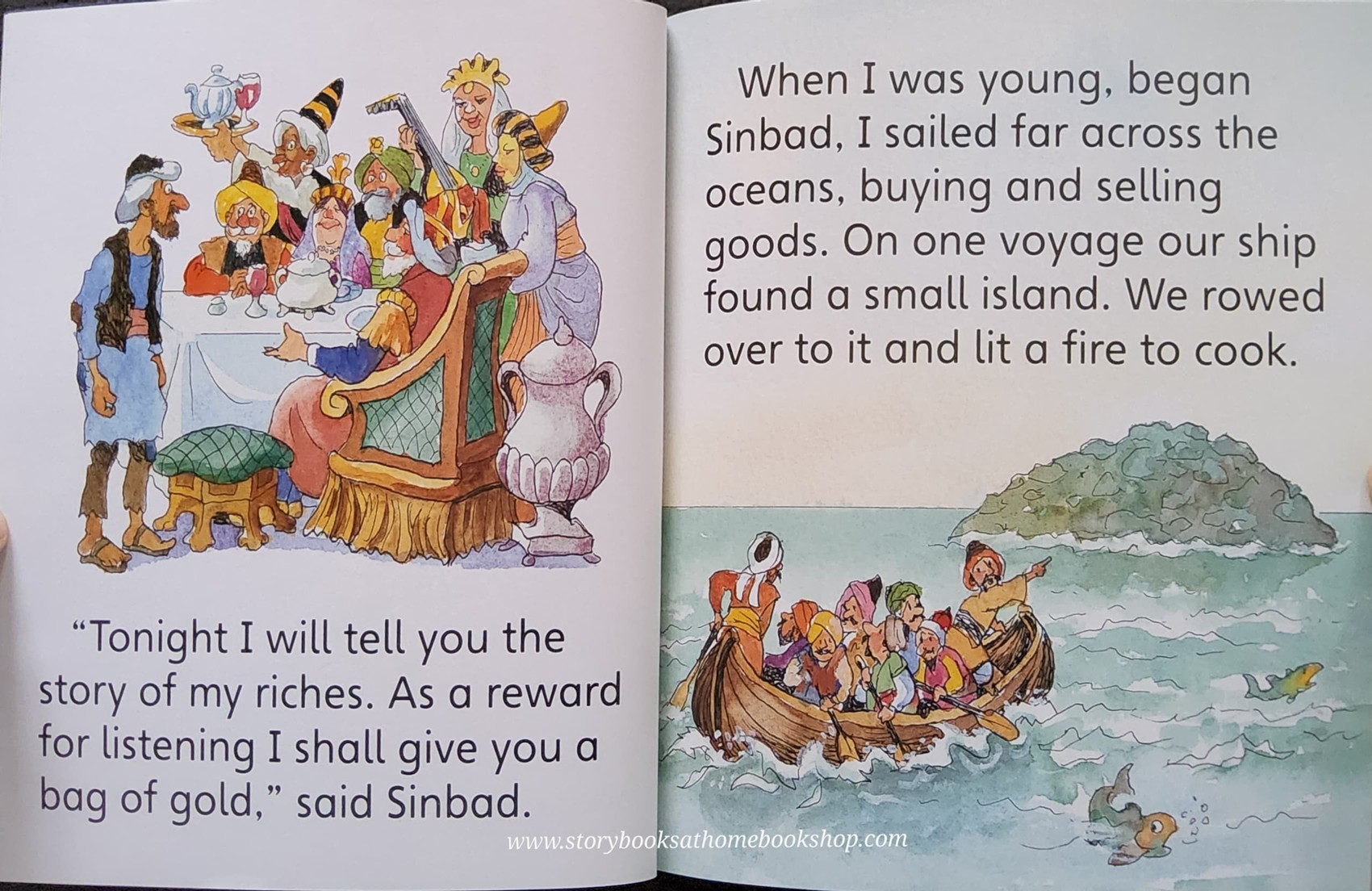 หนังสือนิทานปกอ่อน** 🍓🍓CLASSIC TALES EASY READERS:SINBAD THE SAILOR