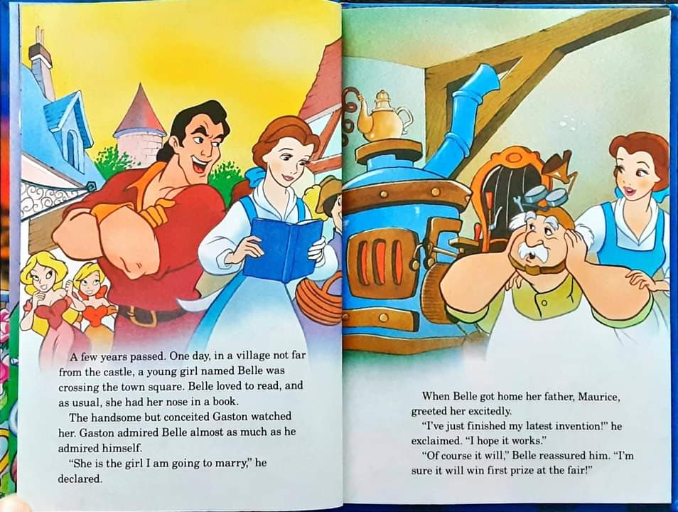 หนังสือนิทานปกแข็ง** 🍅🍓Disney's Book :Beauty and the Beast