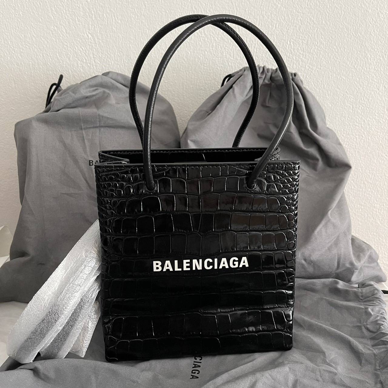 มาเพิ่มค่ะ ใบจริงสวยหรูหราหมาเห่า New Balenciaga Croc Xxs อุปกรณ์การ์ด ถุงผ้า ถุงกระดาษ Rec