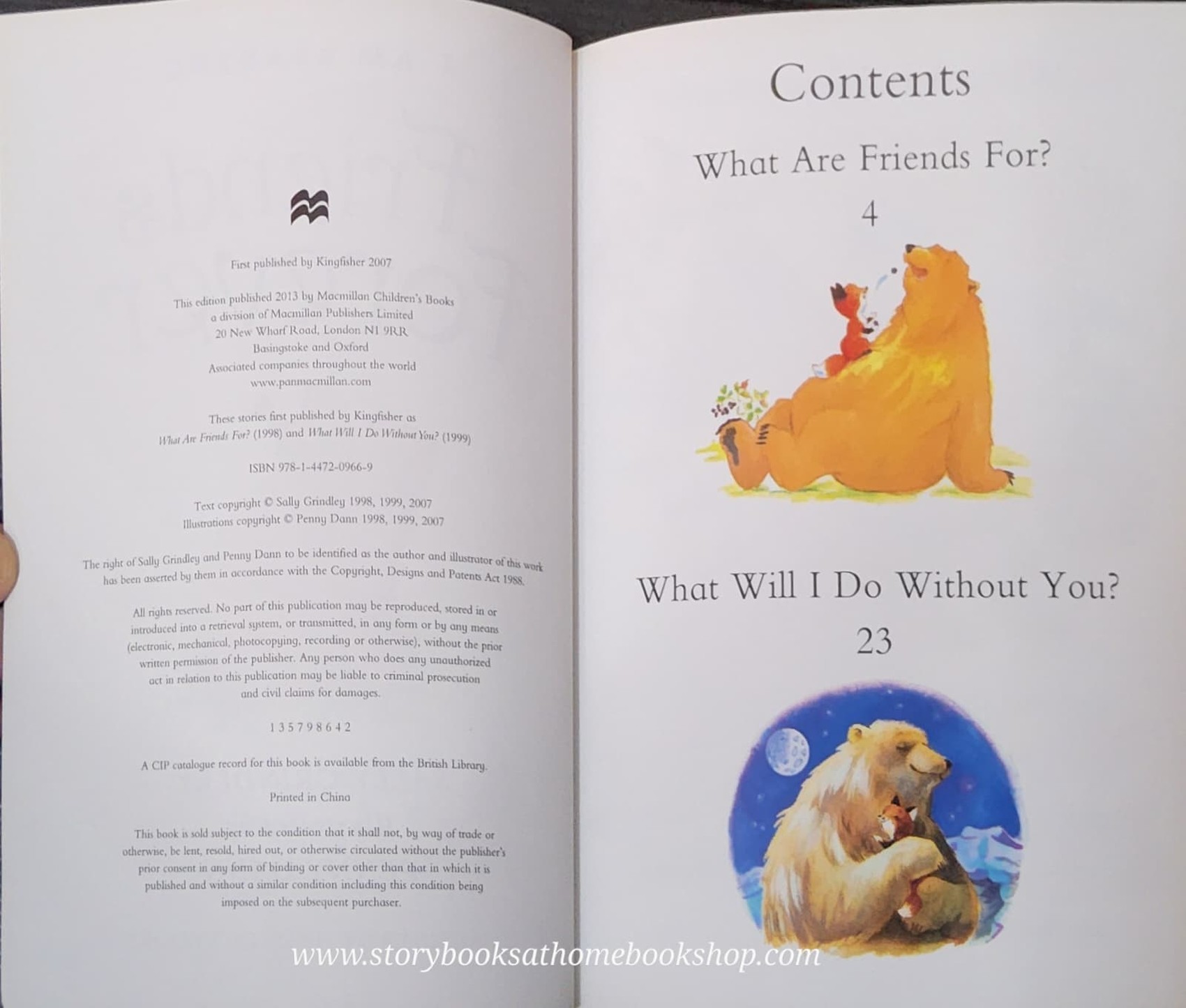 **หนังสือนิทานปกอ่อน** 🍅🍓I AM READING:FRIENDS FOREVER BY SALLY GRINDLEY