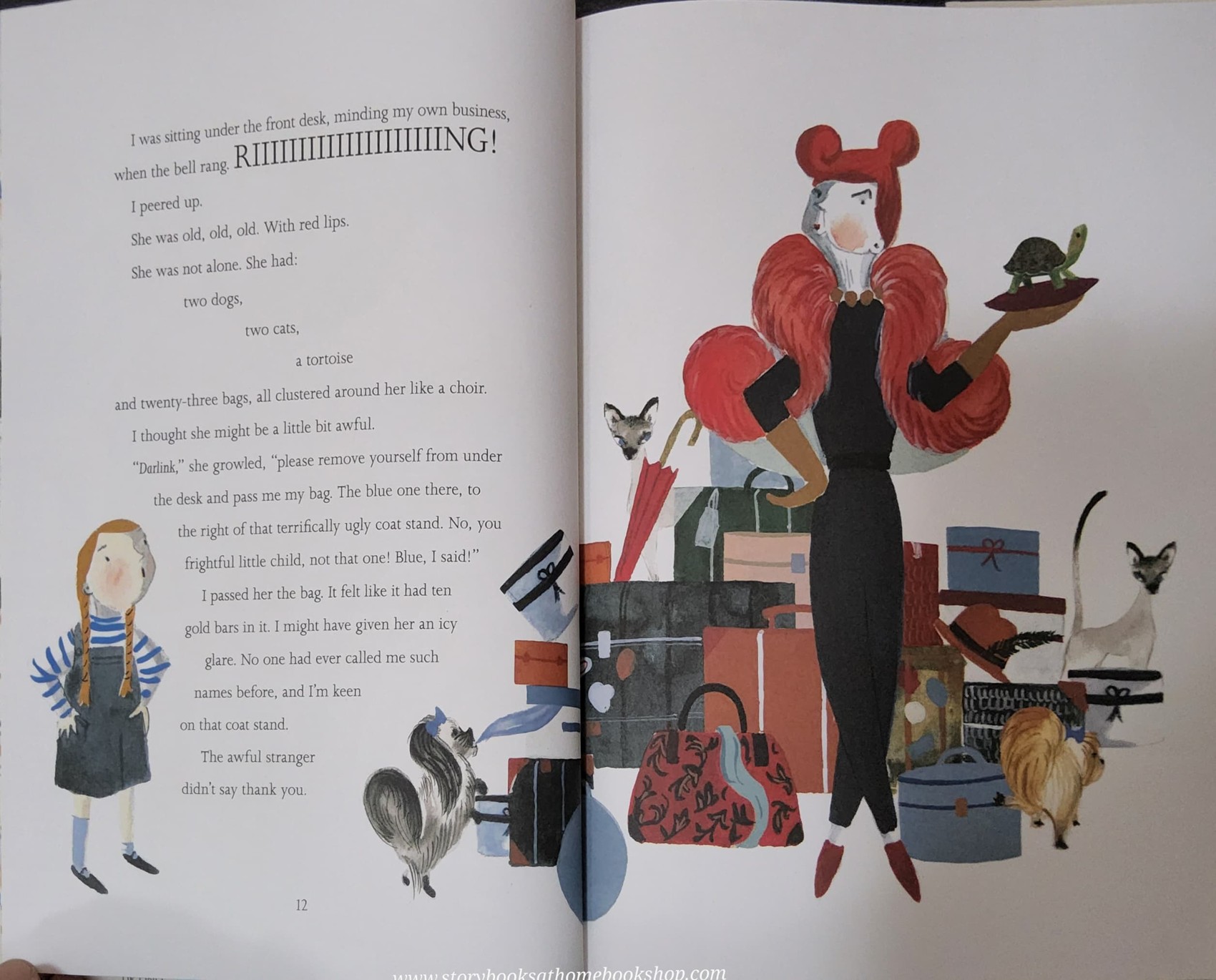 หนังสือนิทานปกแข็ง** 🍅🍓MADAME BADOBEDAH BY SOPHIE DAHL