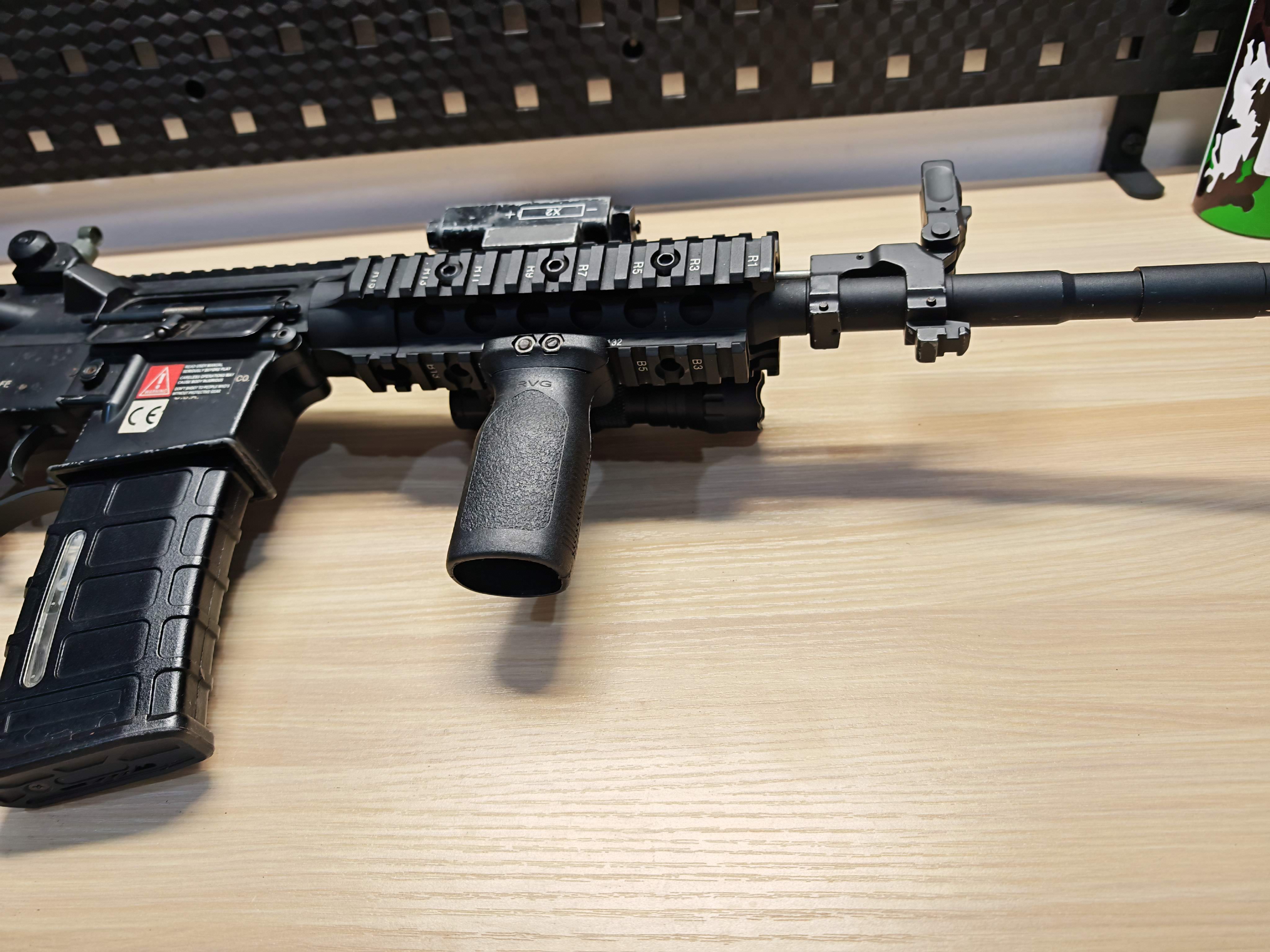 Golden Eagle M4 ติดบอร์ด BR แต่งเกียร์ มอเตอร์แต่ง เรทบอลสูง โลหะทั้งตัว AEG BB Gun บีบีกัน Airsoft Gun ปืนอัดลม ปืนยาวไฟฟ้า มือสอง