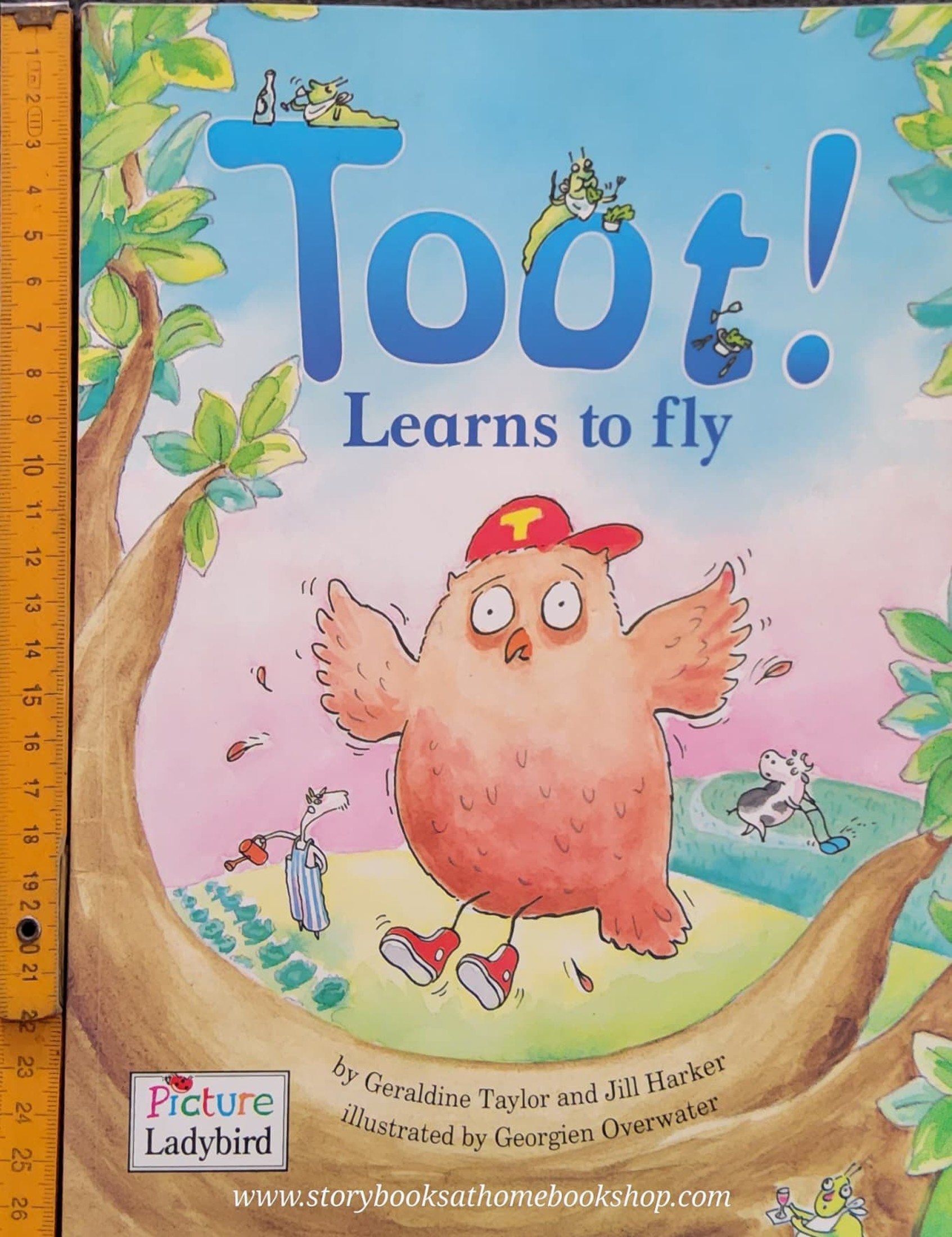 หนังสือนิทานปกอ่อน ** 🍅🍓TOOT! LEARNS TO FLY BY GERALDINE TAYLOR AND JILL HARKER