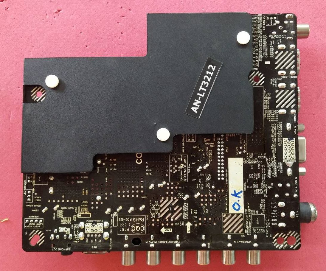 เมนบอร์ด ACONATIC (อะโคเนติค) อะไหล่แท้/ของถอด ใช้กับรุ่น AN-LT3212 พาร์ท TP.V56.PB816 เบอร์จอ-PT320AT01-1 Ver.1.0