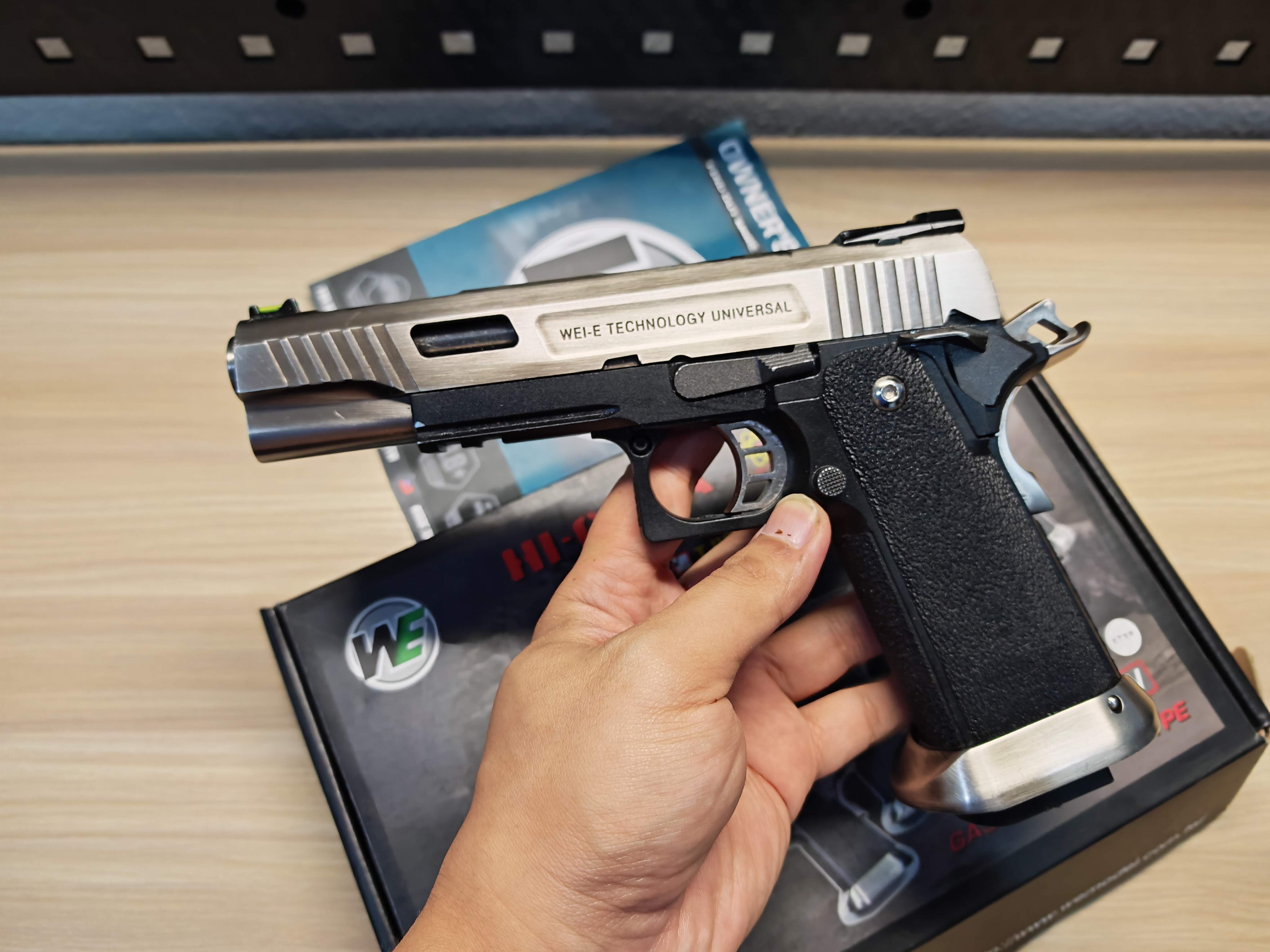 WE Hi-CAPA 5.1 T-REX GBB BB Gun บีบีกัน แบบแก๊ส ปืนอัดลม Airsoft Gun มือสอง