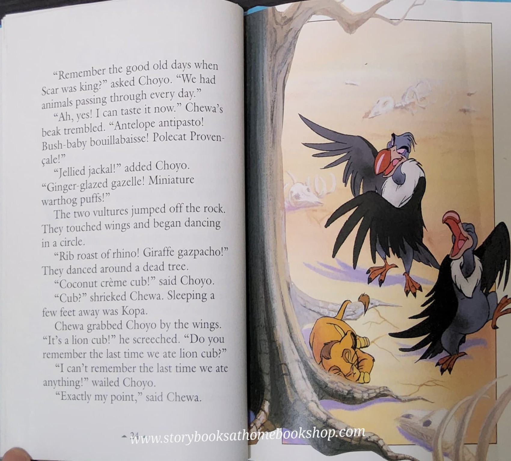 หนังสือนิทานปกแข็ง** 🍅🍅DISNEY'S THE LION KING VILTURE SHOCK