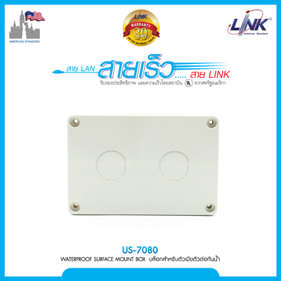 Industrial SURFACE MOUNT BOX บล๊อกสำหรับตัวเมีย หรือ ตัวต่อมีเกลียวล็อค