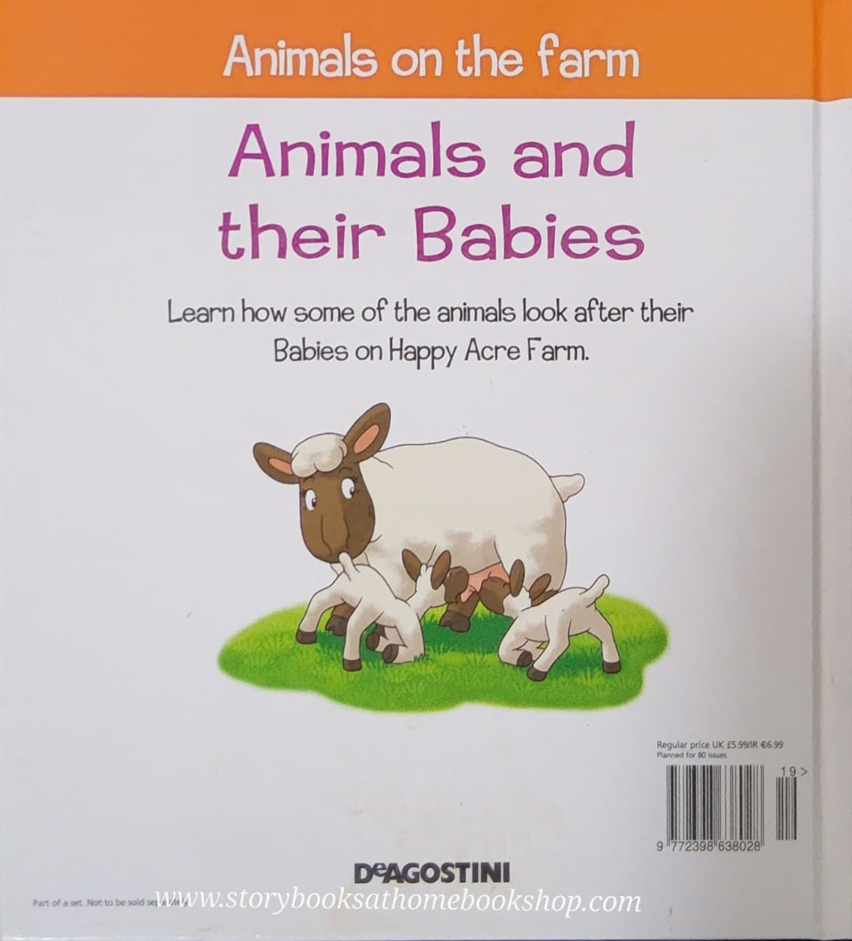 หนังสือนิทานปกแข็ง** 🍅🍓MY ANIMAL FARM: ANIMALS ON THE FARM:ANIMALS AND THEIR BABIES #19