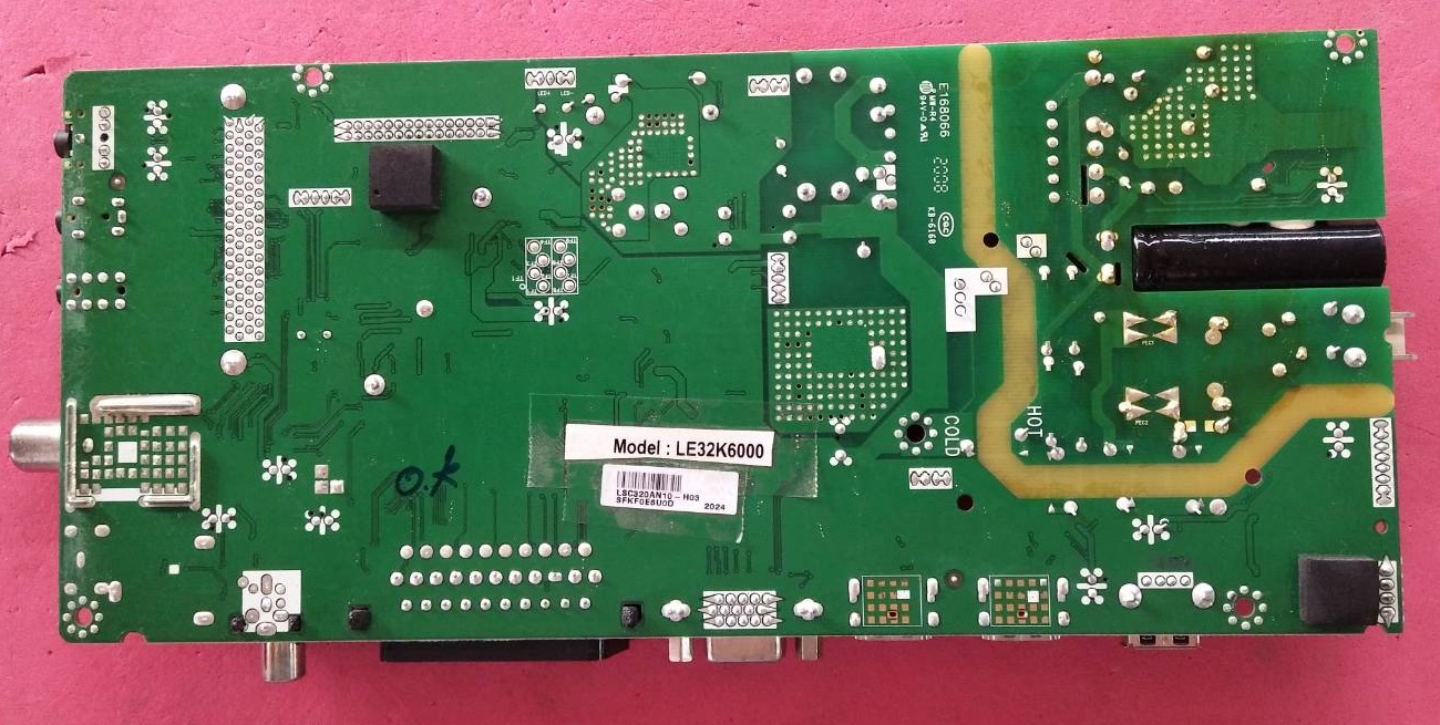 วันบอร์ดทีวีไฮเออร์(HAIER) อะไหล่แท้ถอดจากเครื่อง รุ่น LE32K6000 พาร์ท MS36631-ZC01-01 เบอร์จอLSC320AN10-H03